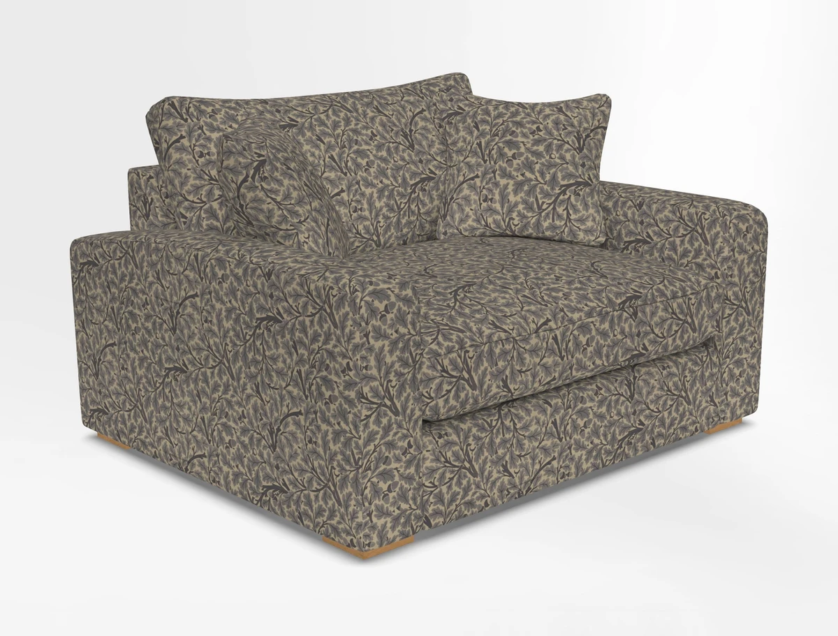 Stockbridge Snuggler in Two Tone Plain Biscuit