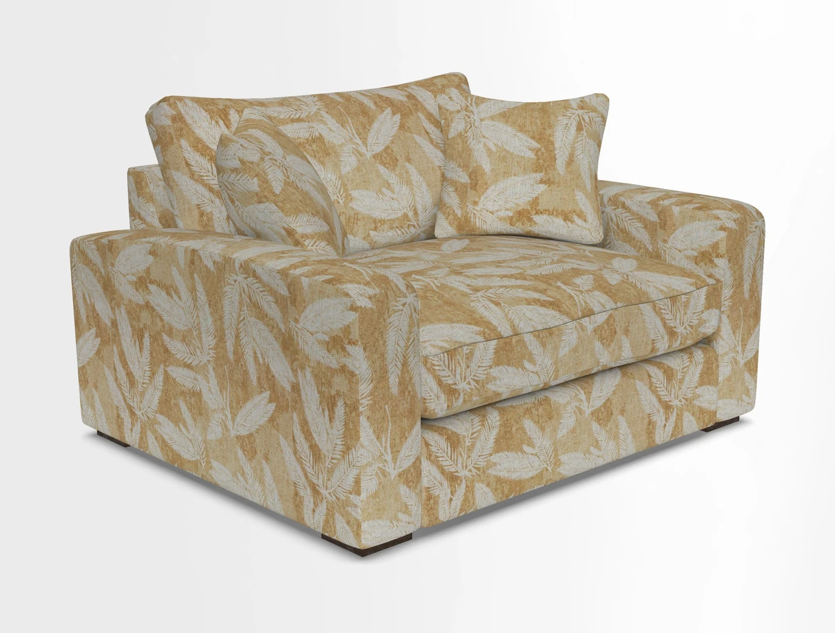 Stockbridge Snuggler in Two Tone Plain Biscuit