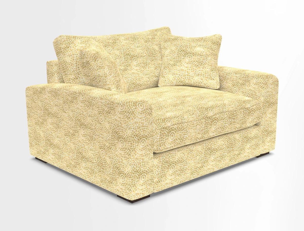Stockbridge Snuggler in Two Tone Plain Biscuit