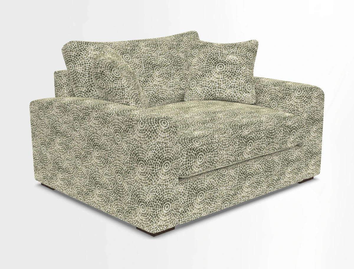 Stockbridge Snuggler in Two Tone Plain Biscuit