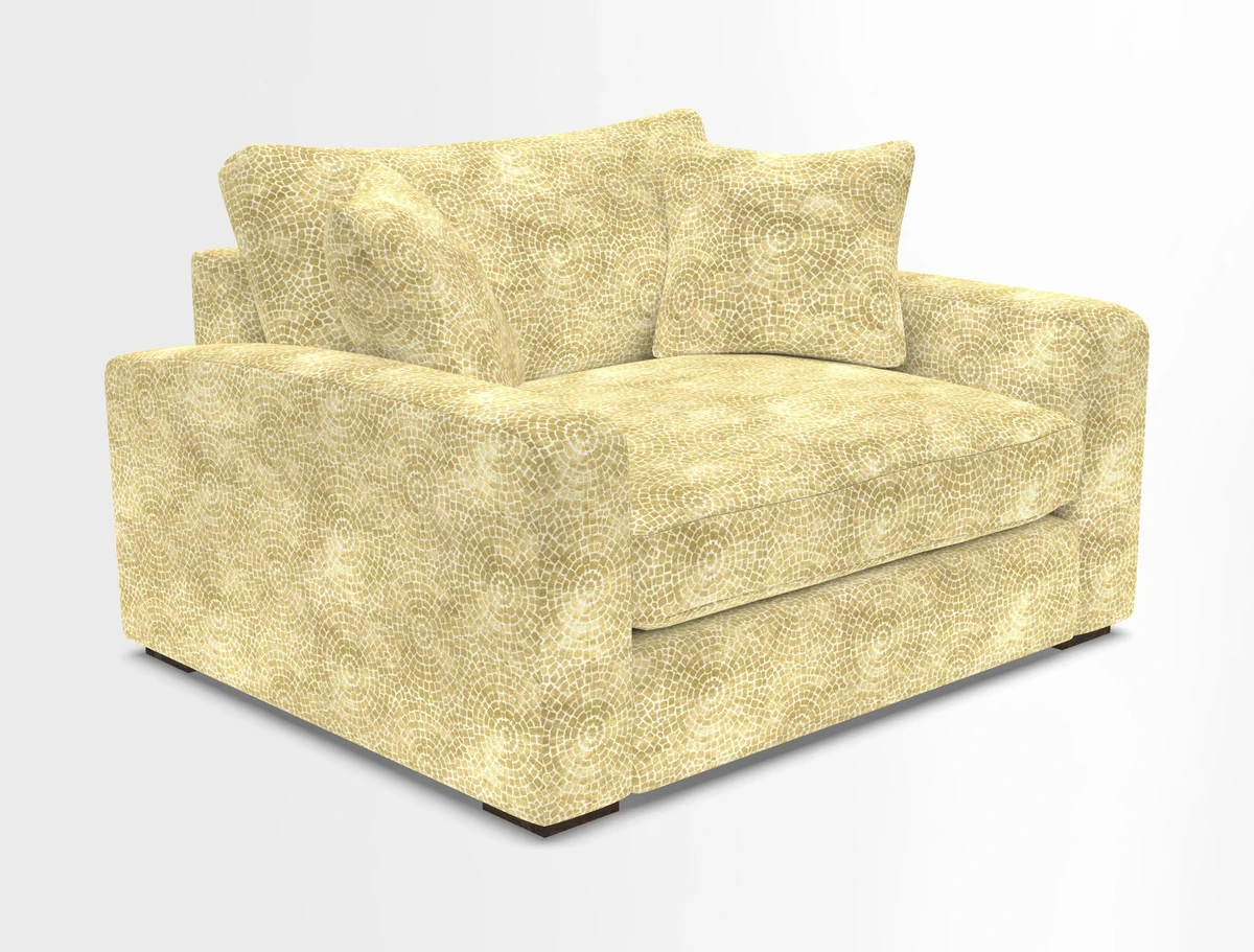 Stockbridge Snuggler in Two Tone Plain Biscuit