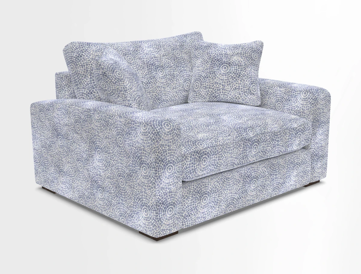 Stockbridge Snuggler in Two Tone Plain Biscuit