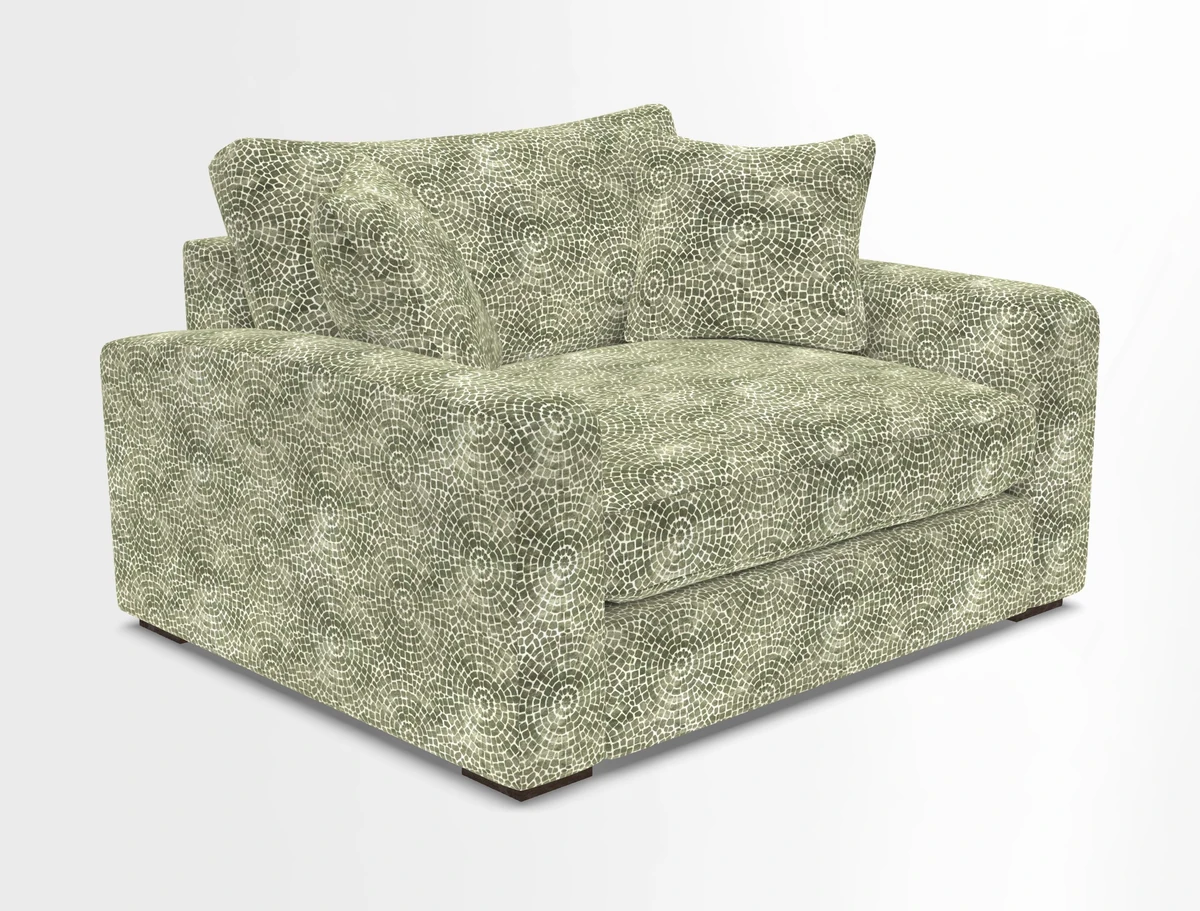 Stockbridge Snuggler in Two Tone Plain Biscuit