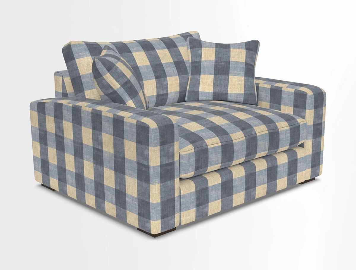 Stockbridge Snuggler in Two Tone Plain Biscuit