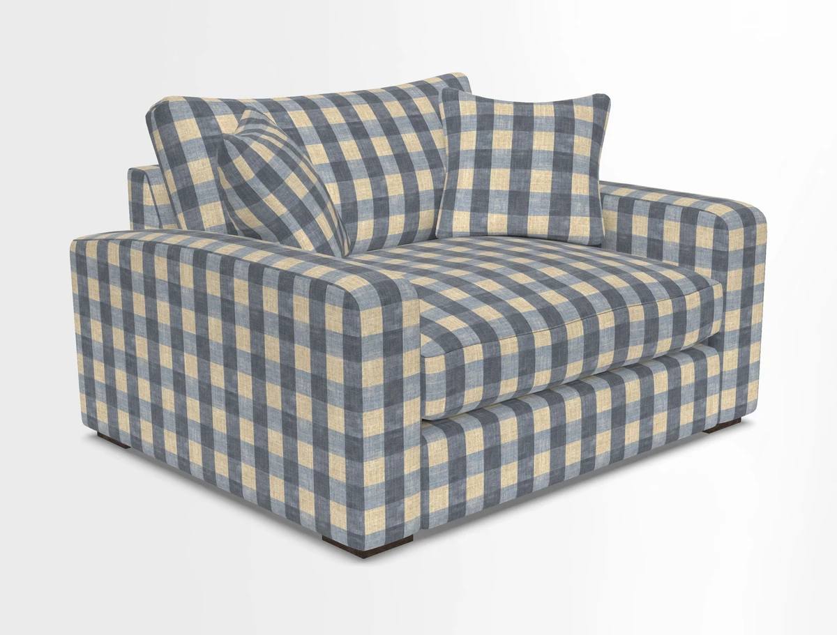 Stockbridge Snuggler in Two Tone Plain Biscuit