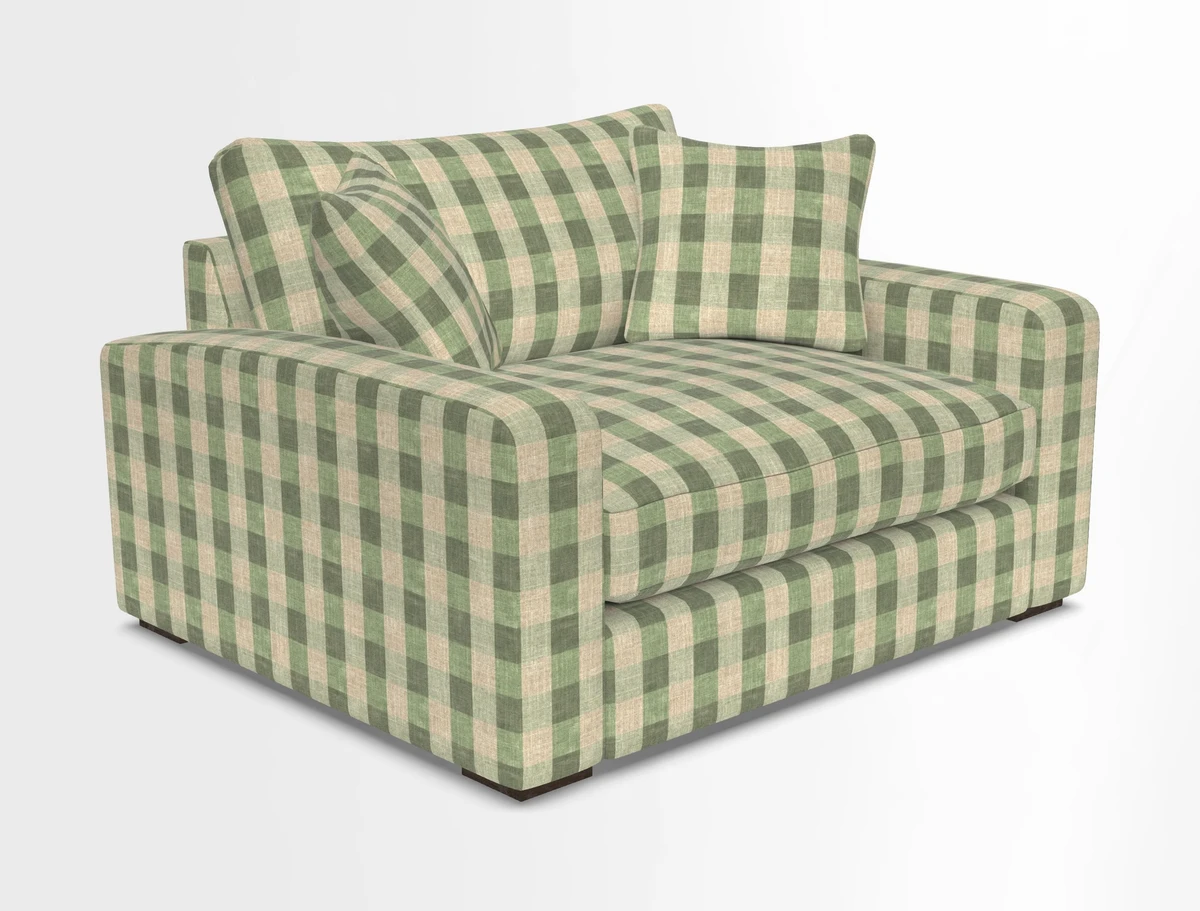 Stockbridge Snuggler in Two Tone Plain Biscuit