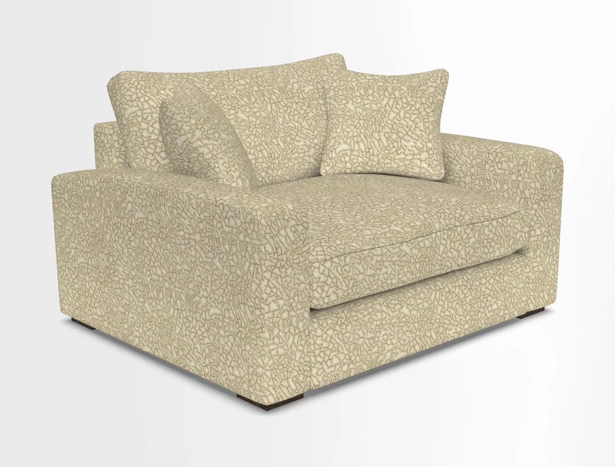 Stockbridge Snuggler in Two Tone Plain Biscuit