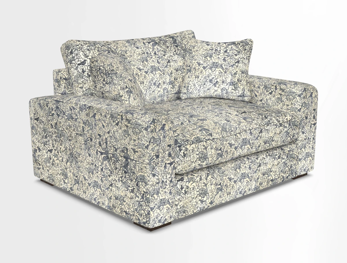 Stockbridge Snuggler in Two Tone Plain Biscuit