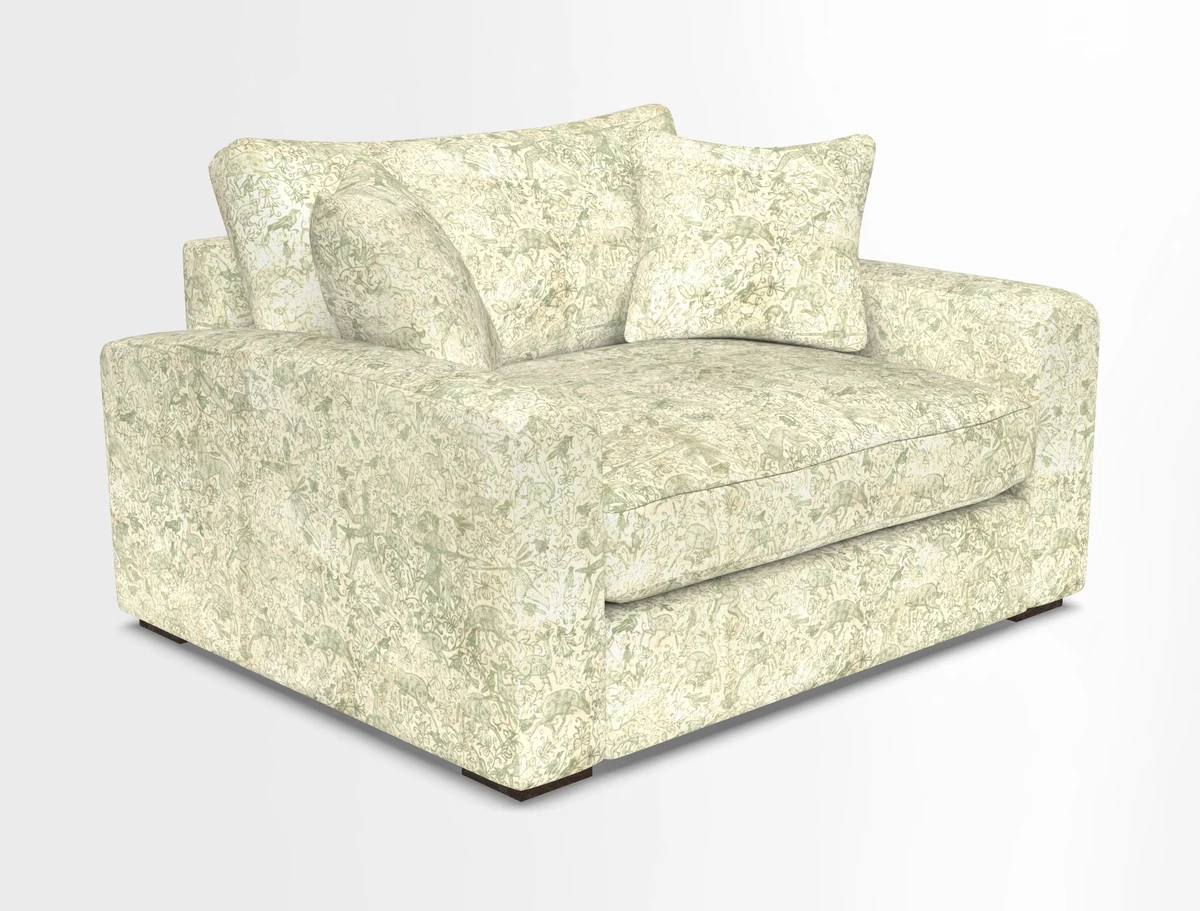 Stockbridge Snuggler in Two Tone Plain Biscuit