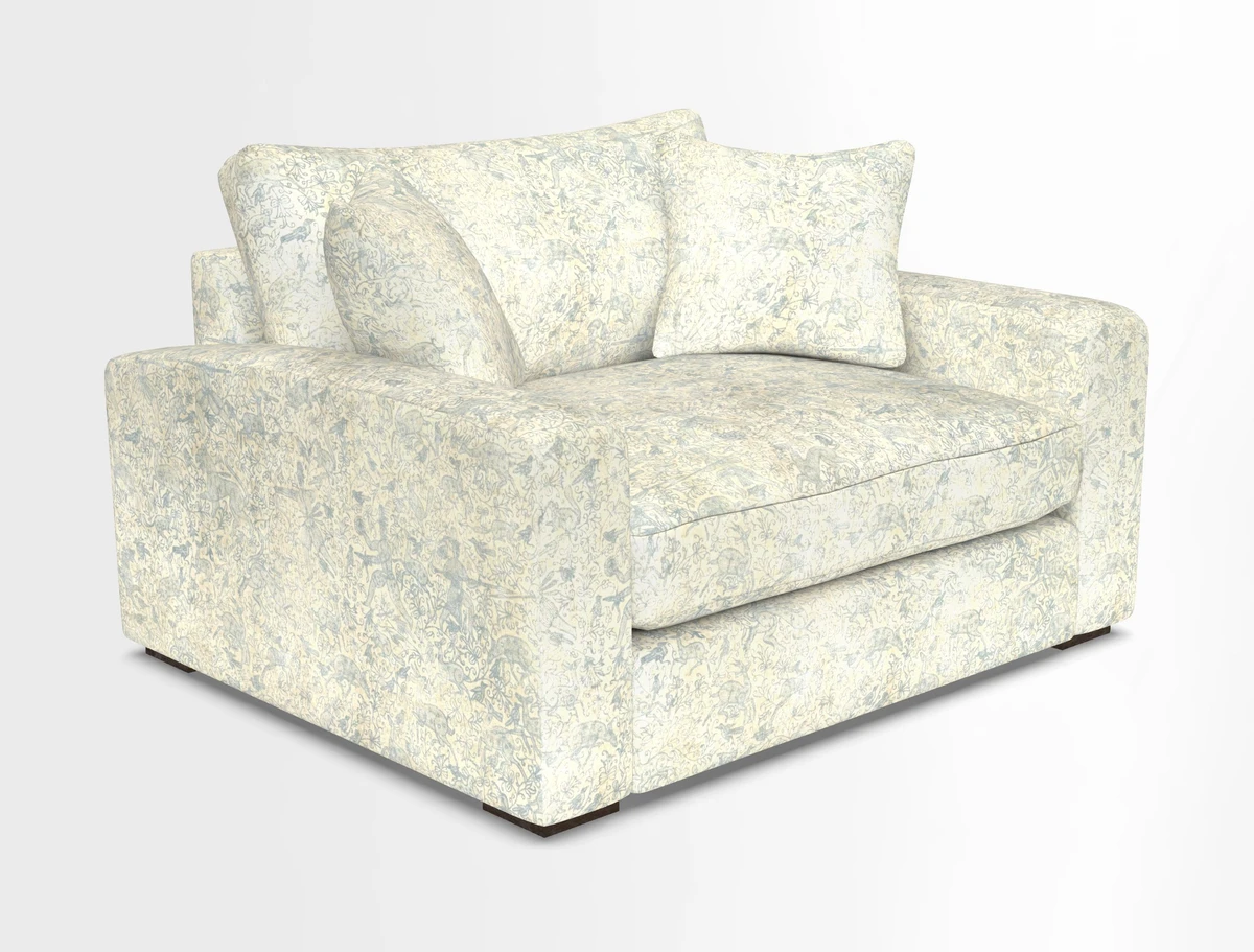 Stockbridge Snuggler in Two Tone Plain Biscuit