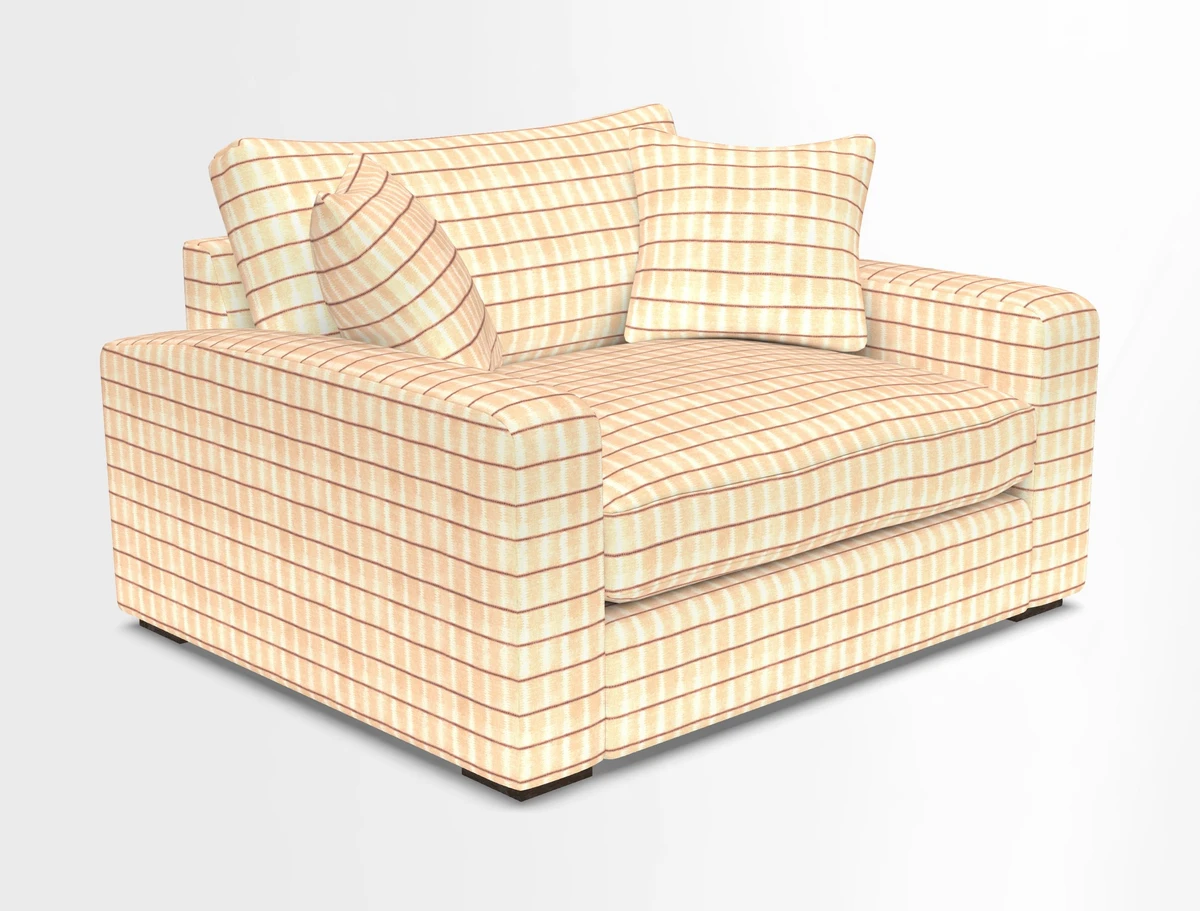 Stockbridge Snuggler in Two Tone Plain Biscuit