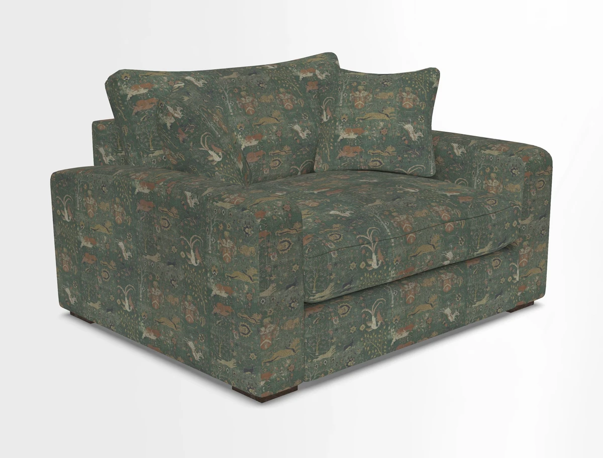 Stockbridge Snuggler in Two Tone Plain Biscuit