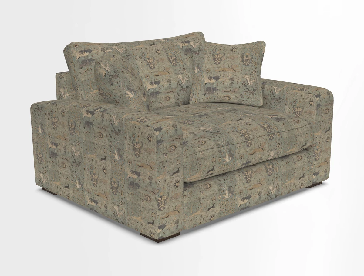 Stockbridge Snuggler in Two Tone Plain Biscuit