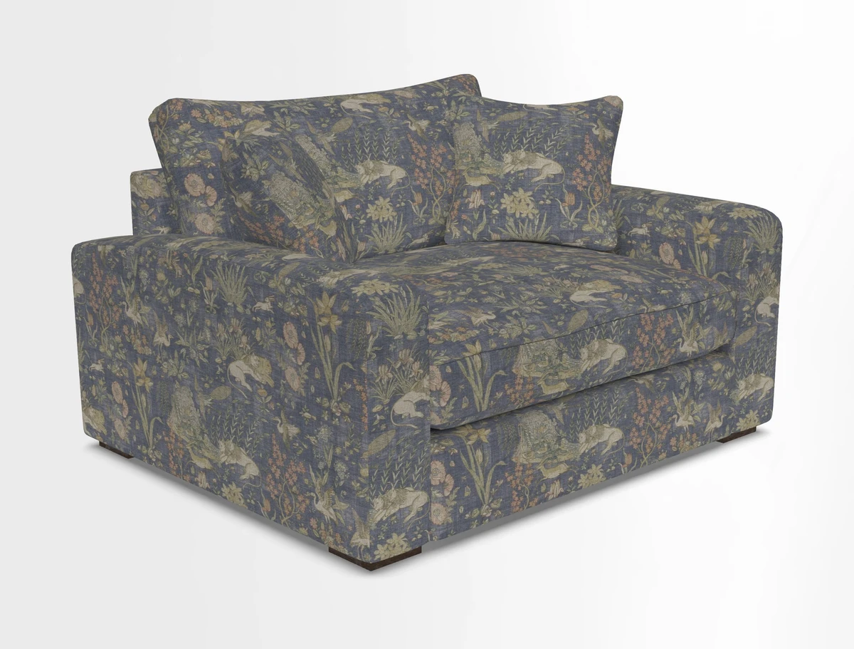 Stockbridge Snuggler in Two Tone Plain Biscuit