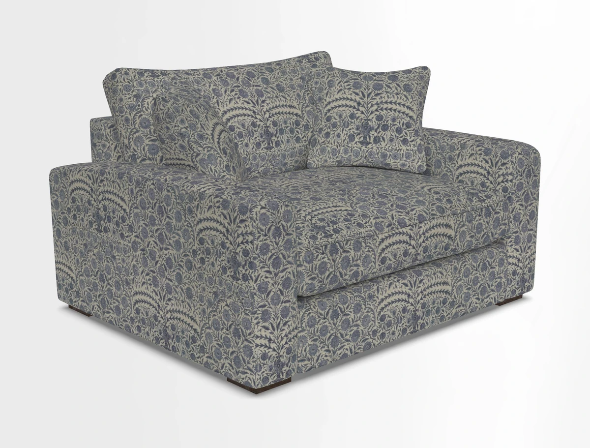 Stockbridge Snuggler in Two Tone Plain Biscuit