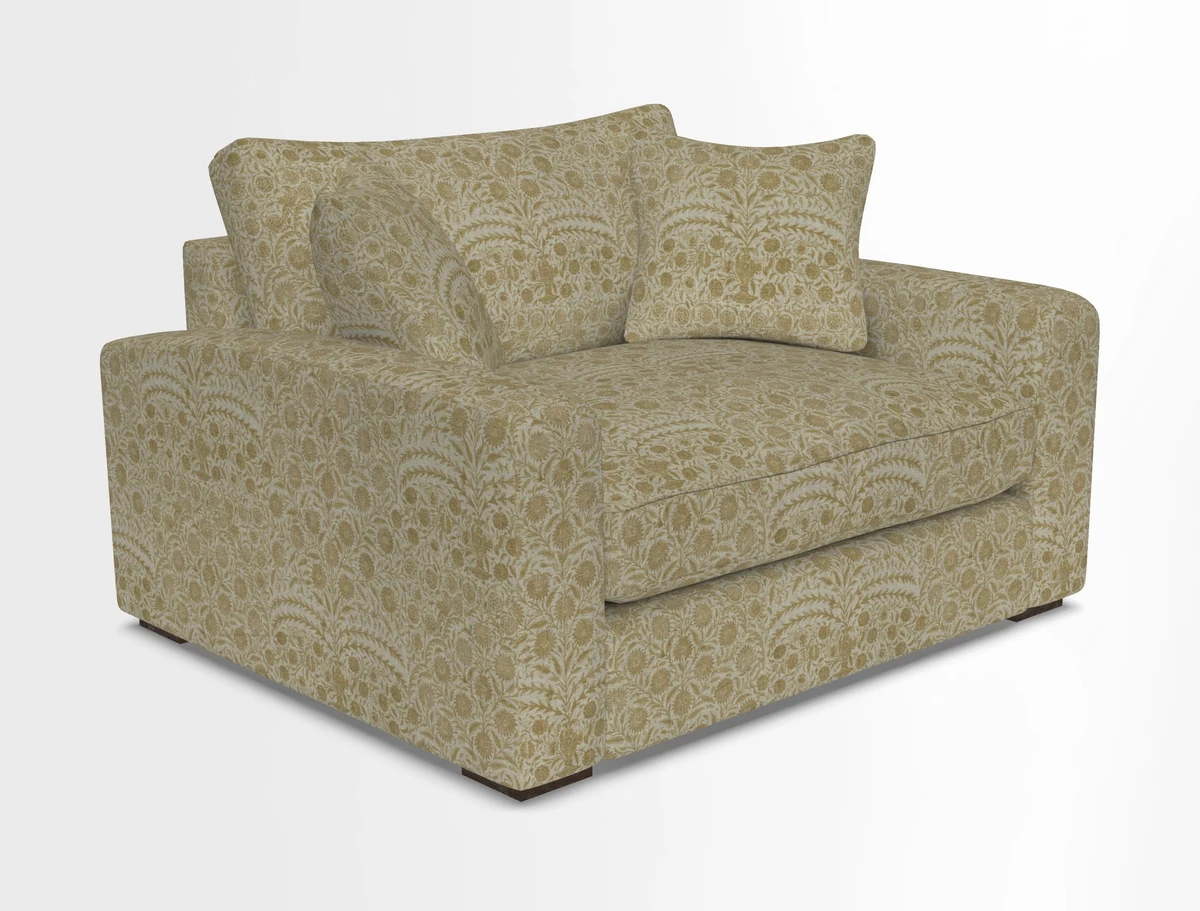 Stockbridge Snuggler in Two Tone Plain Biscuit