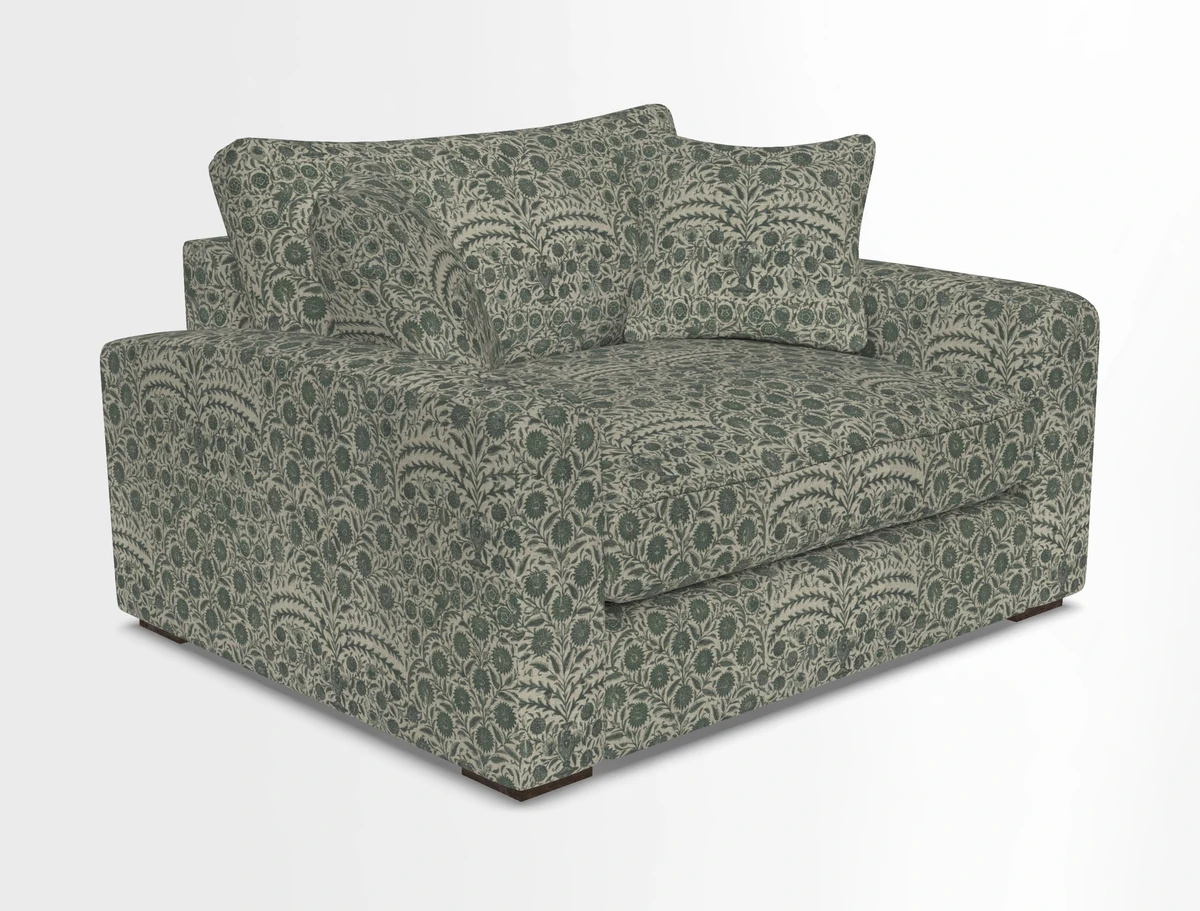 Stockbridge Snuggler in Two Tone Plain Biscuit