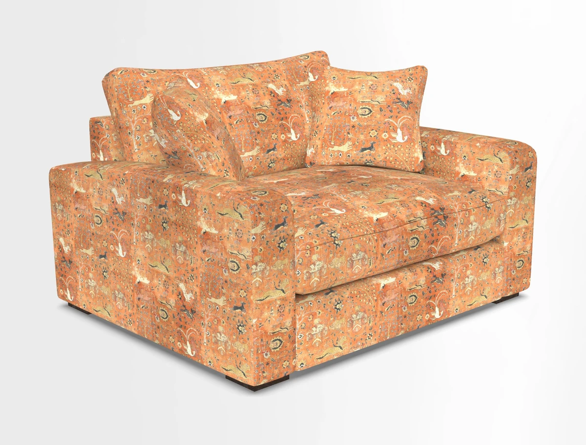Stockbridge Snuggler in Two Tone Plain Biscuit