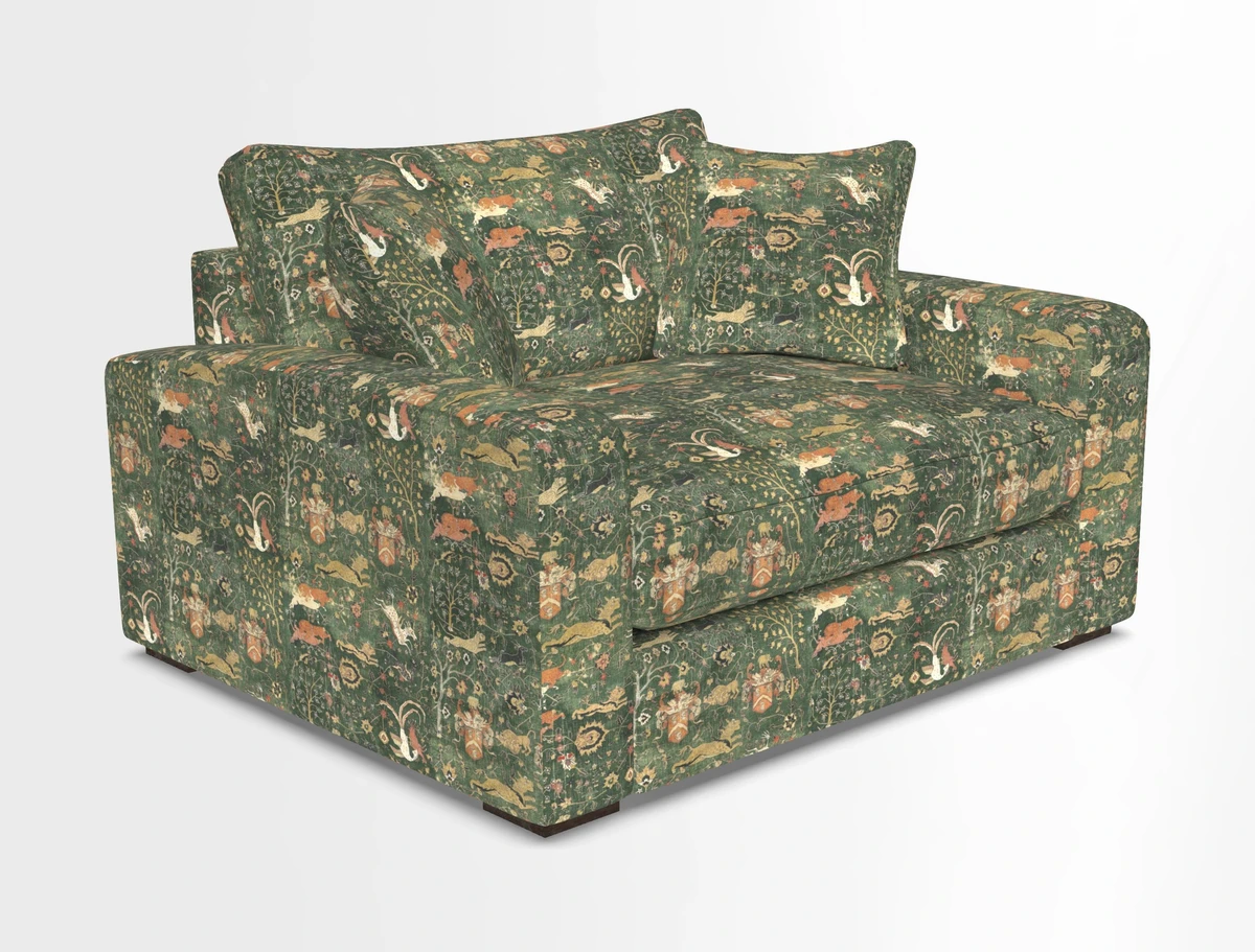 Stockbridge Snuggler in Two Tone Plain Biscuit