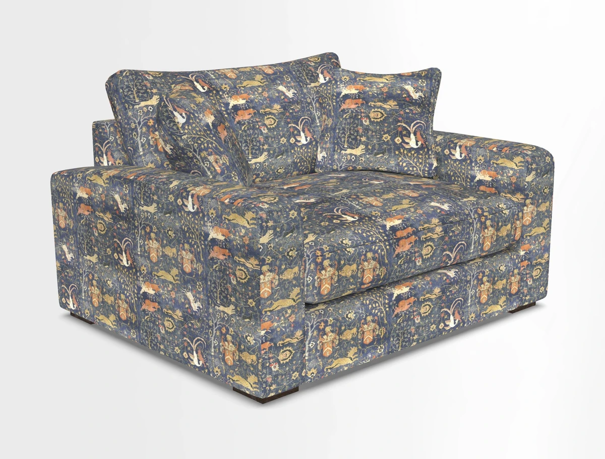 Stockbridge Snuggler in Two Tone Plain Biscuit