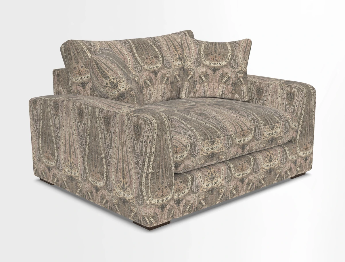 Stockbridge Snuggler in Two Tone Plain Biscuit