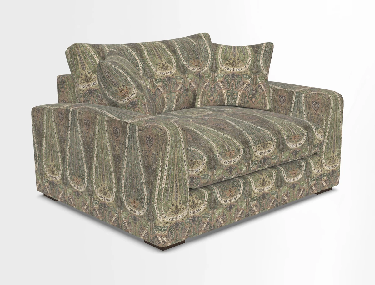 Stockbridge Snuggler in Two Tone Plain Biscuit