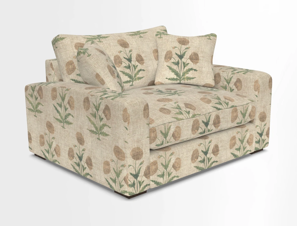 Stockbridge Snuggler in Two Tone Plain Biscuit