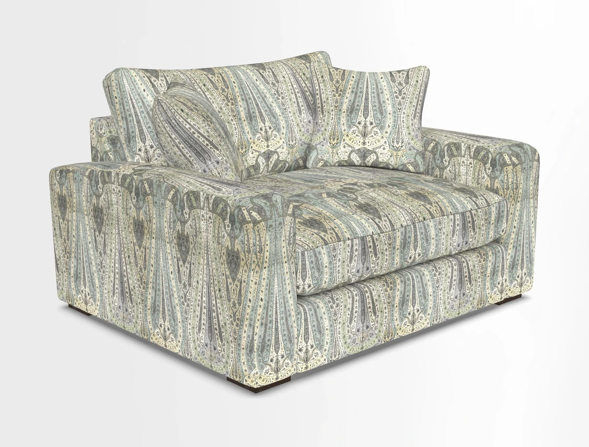 Stockbridge Snuggler in Two Tone Plain Biscuit