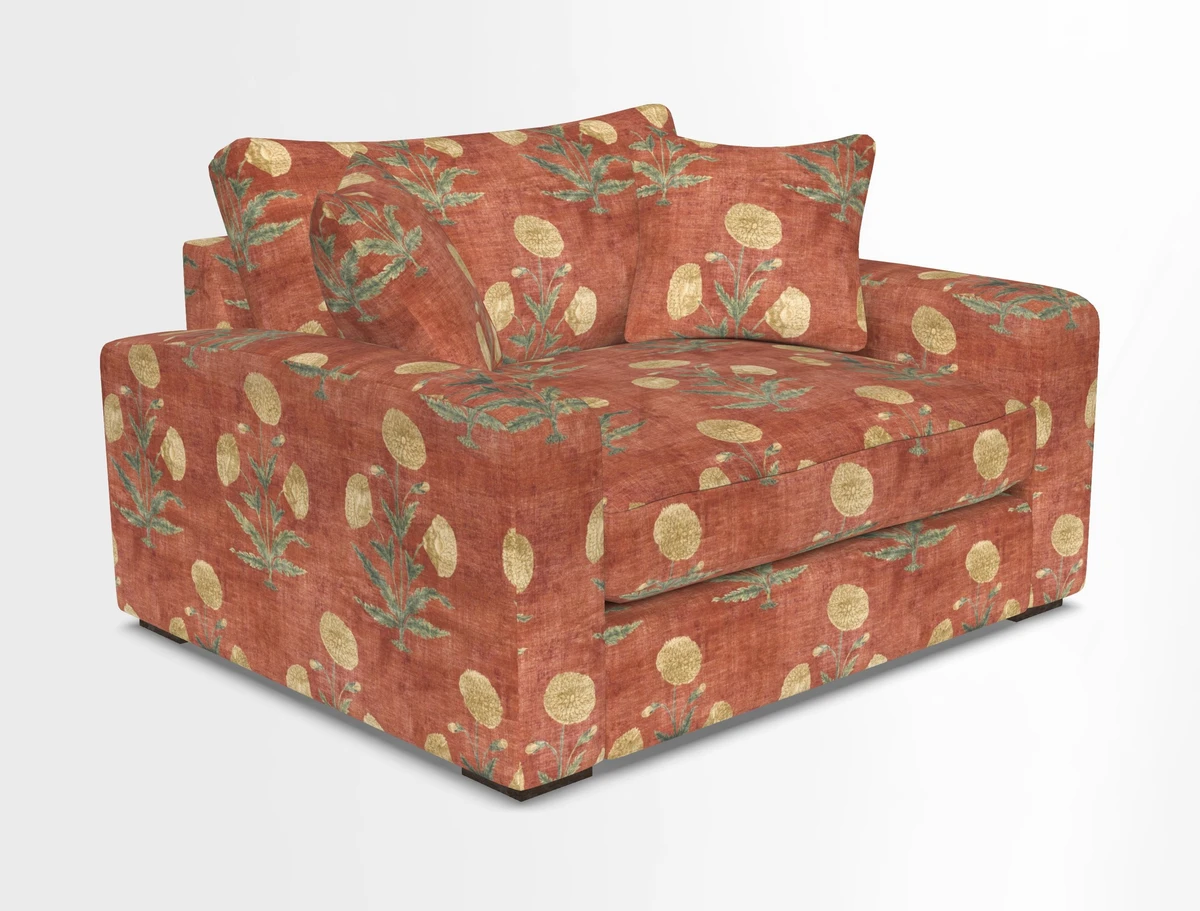 Stockbridge Snuggler in Two Tone Plain Biscuit