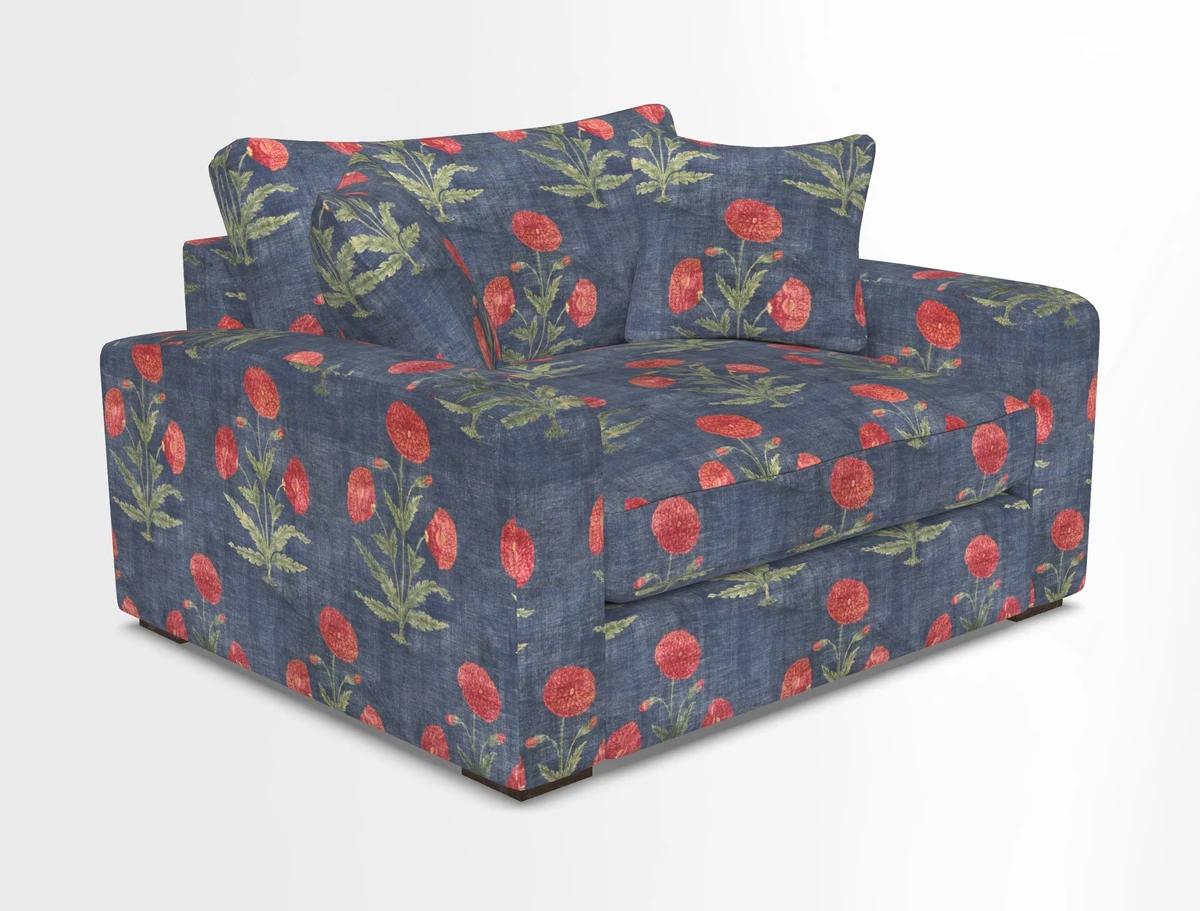 Stockbridge Snuggler in Two Tone Plain Biscuit
