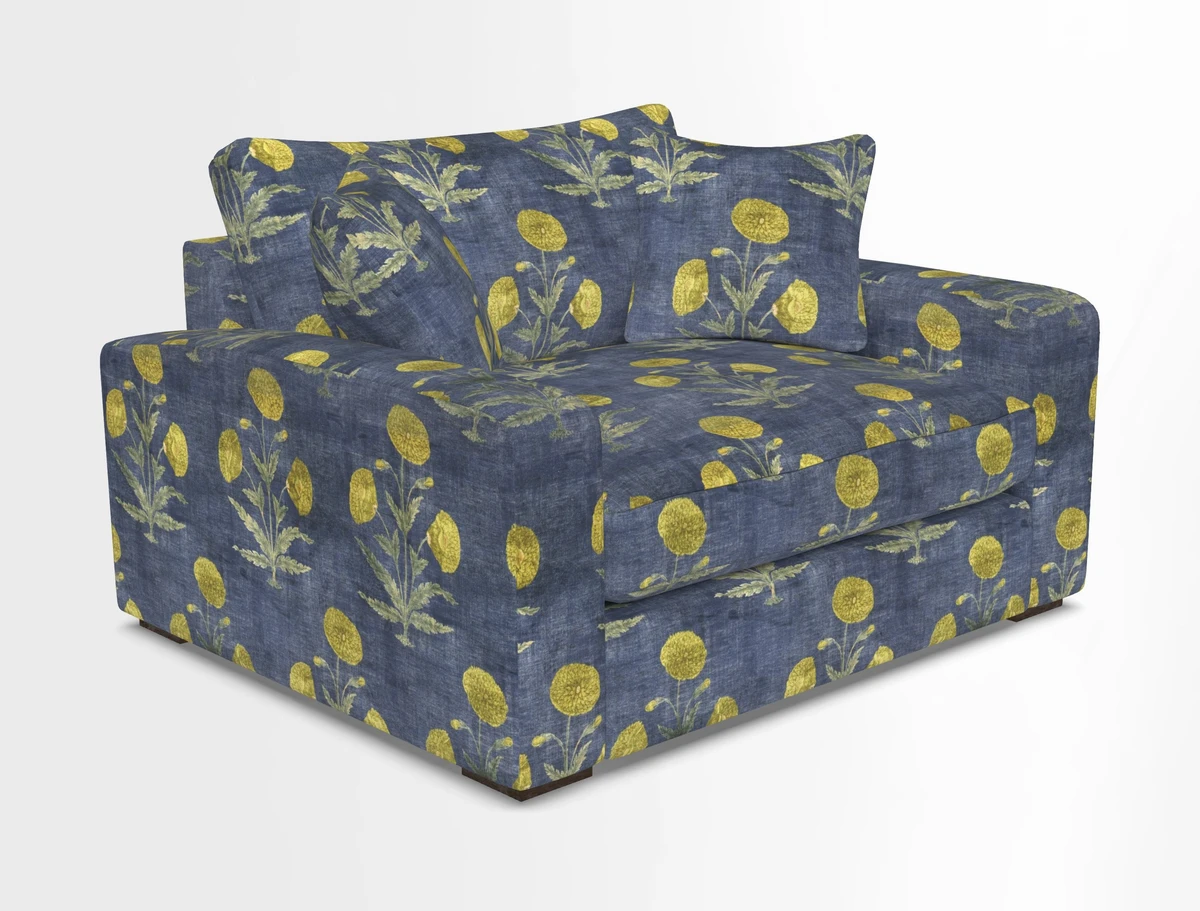 Stockbridge Snuggler in Two Tone Plain Biscuit