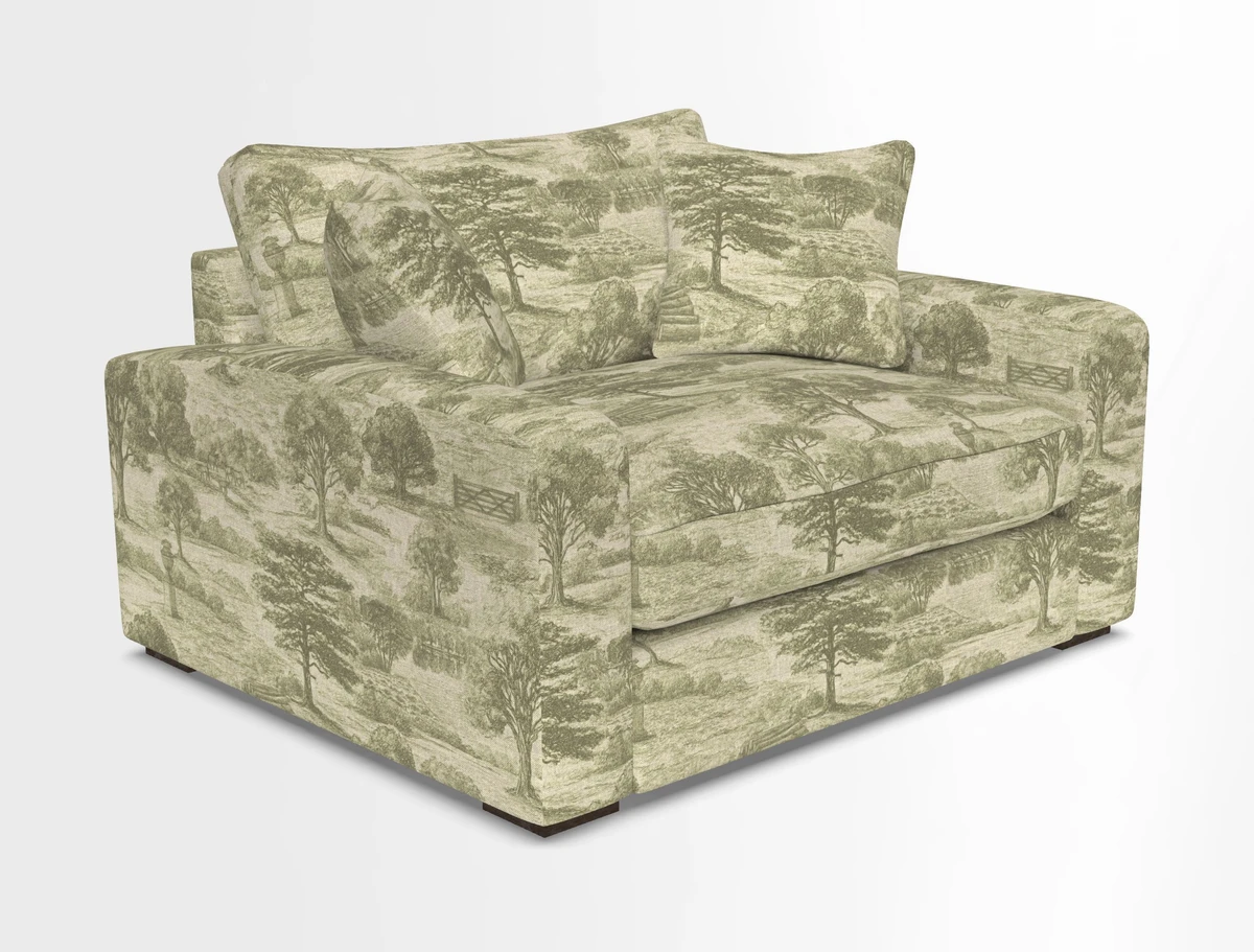 Stockbridge Snuggler in Two Tone Plain Biscuit
