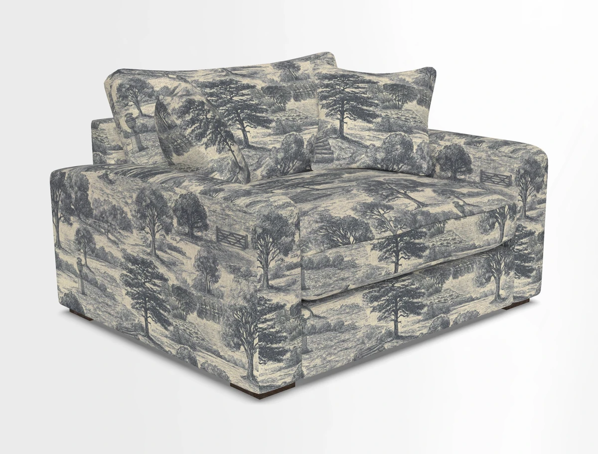 Stockbridge Snuggler in Two Tone Plain Biscuit
