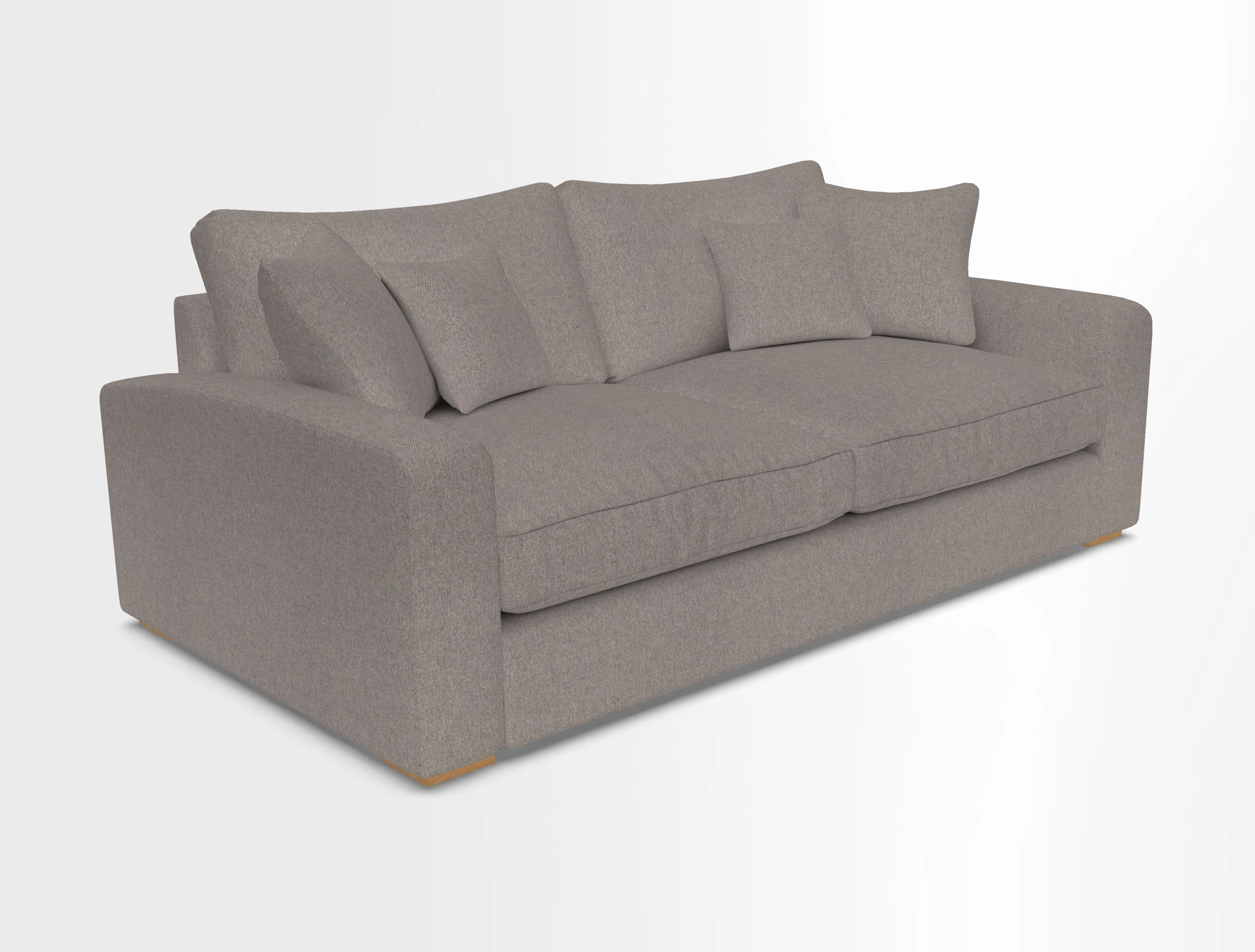 Stockbridge 3 Seater Sofa in Warwick Graf Slate