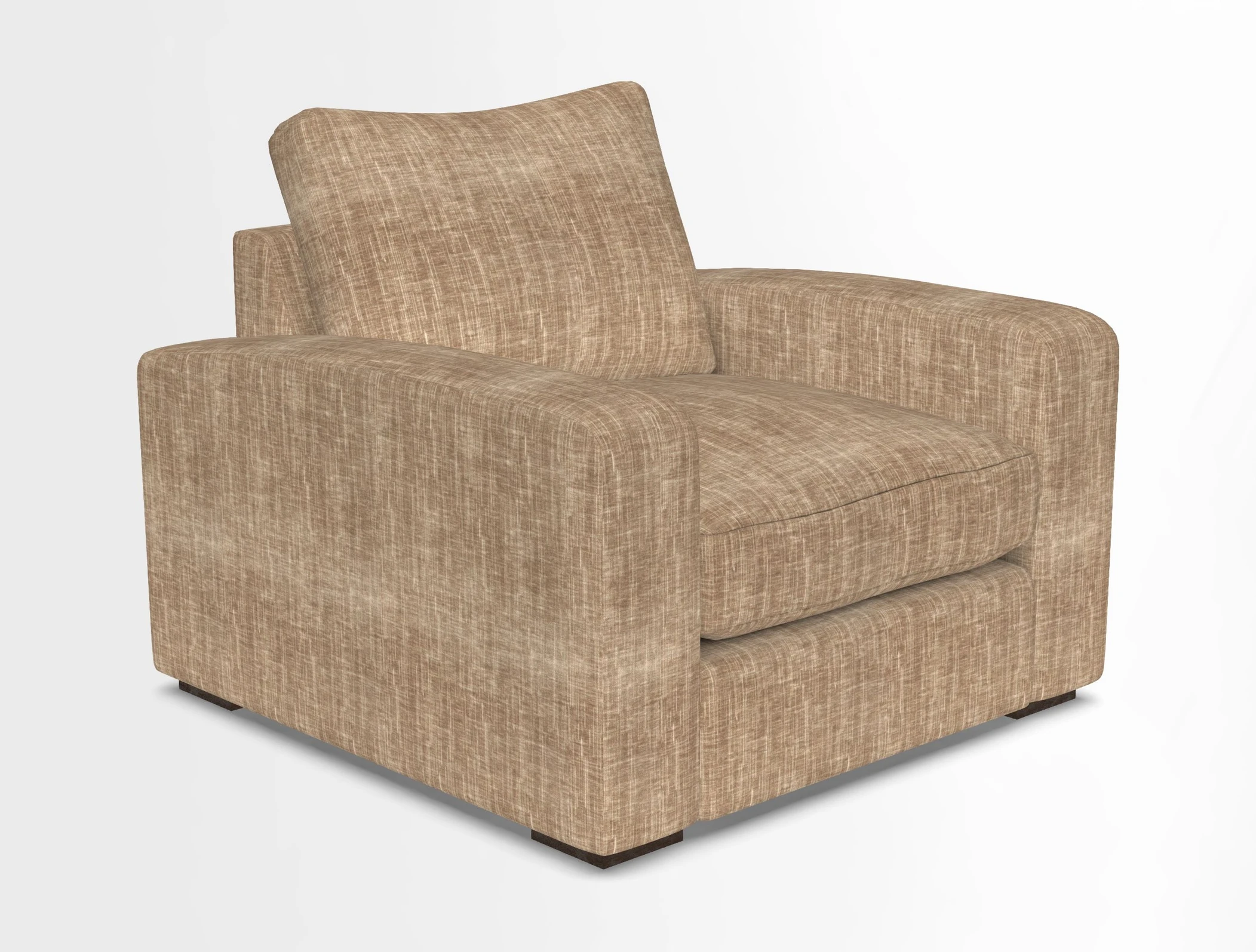 Stockbridge Chair in Two Tone Plain Biscuit