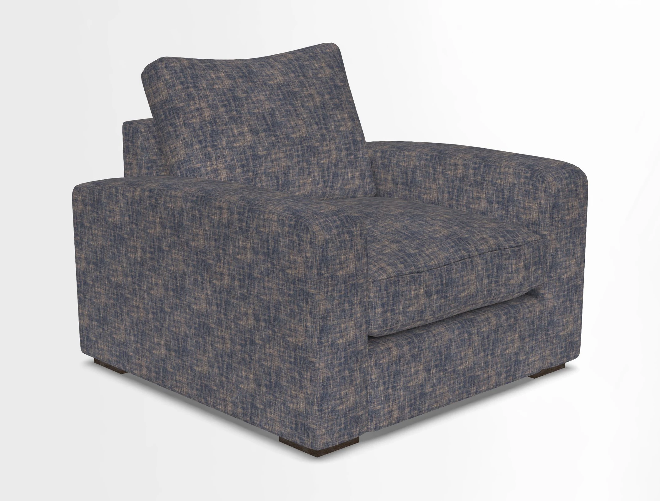 Stockbridge Chair in Two Tone Plain Biscuit