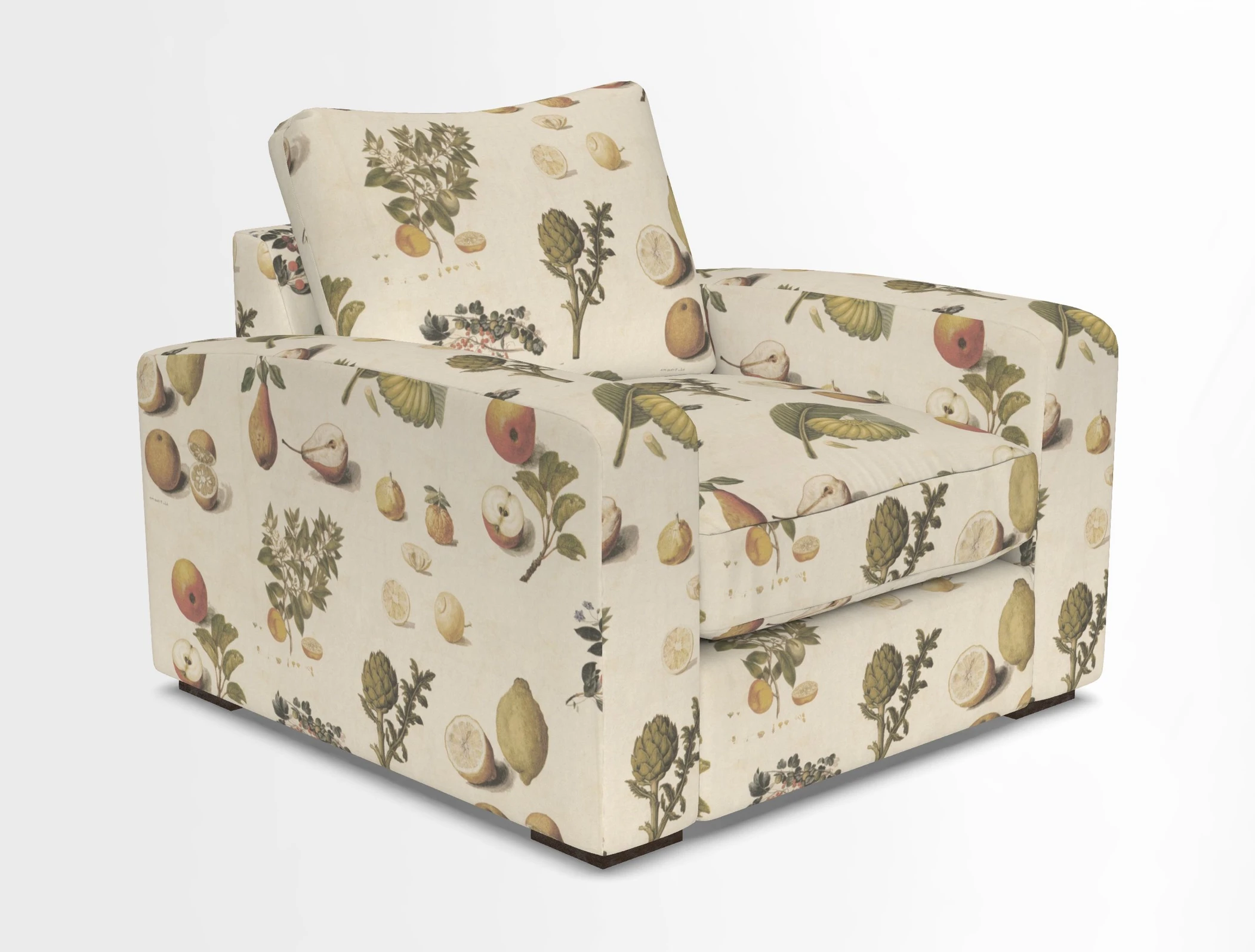 Stockbridge Chair in Two Tone Plain Biscuit