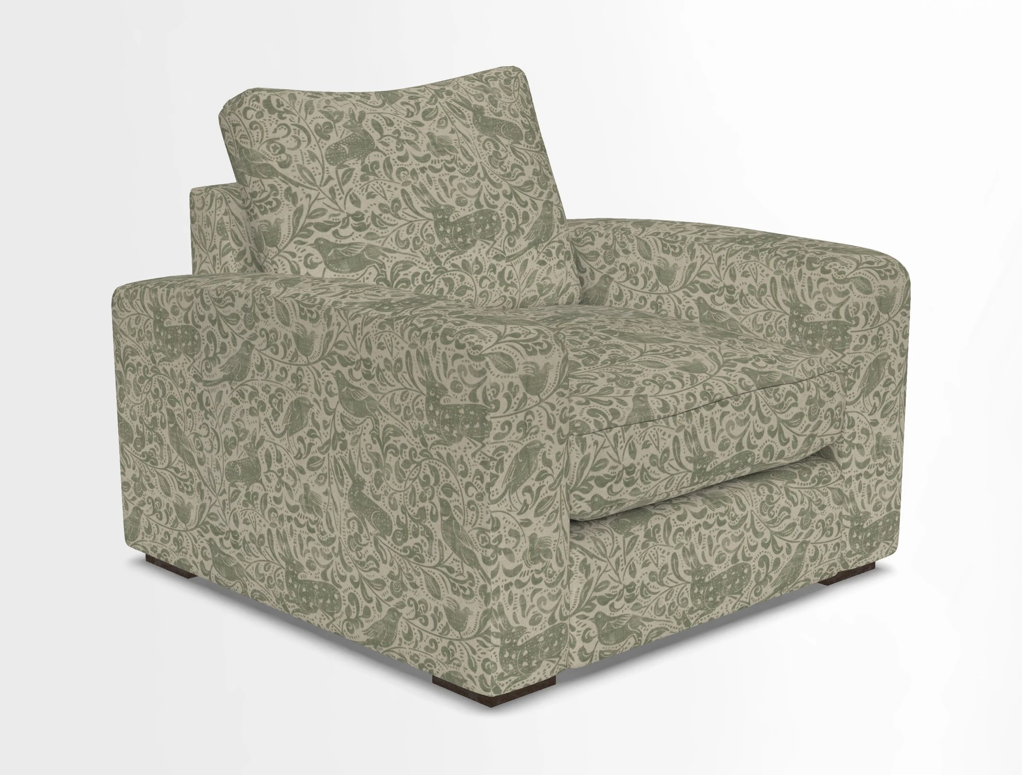 Stockbridge Chair in Two Tone Plain Biscuit