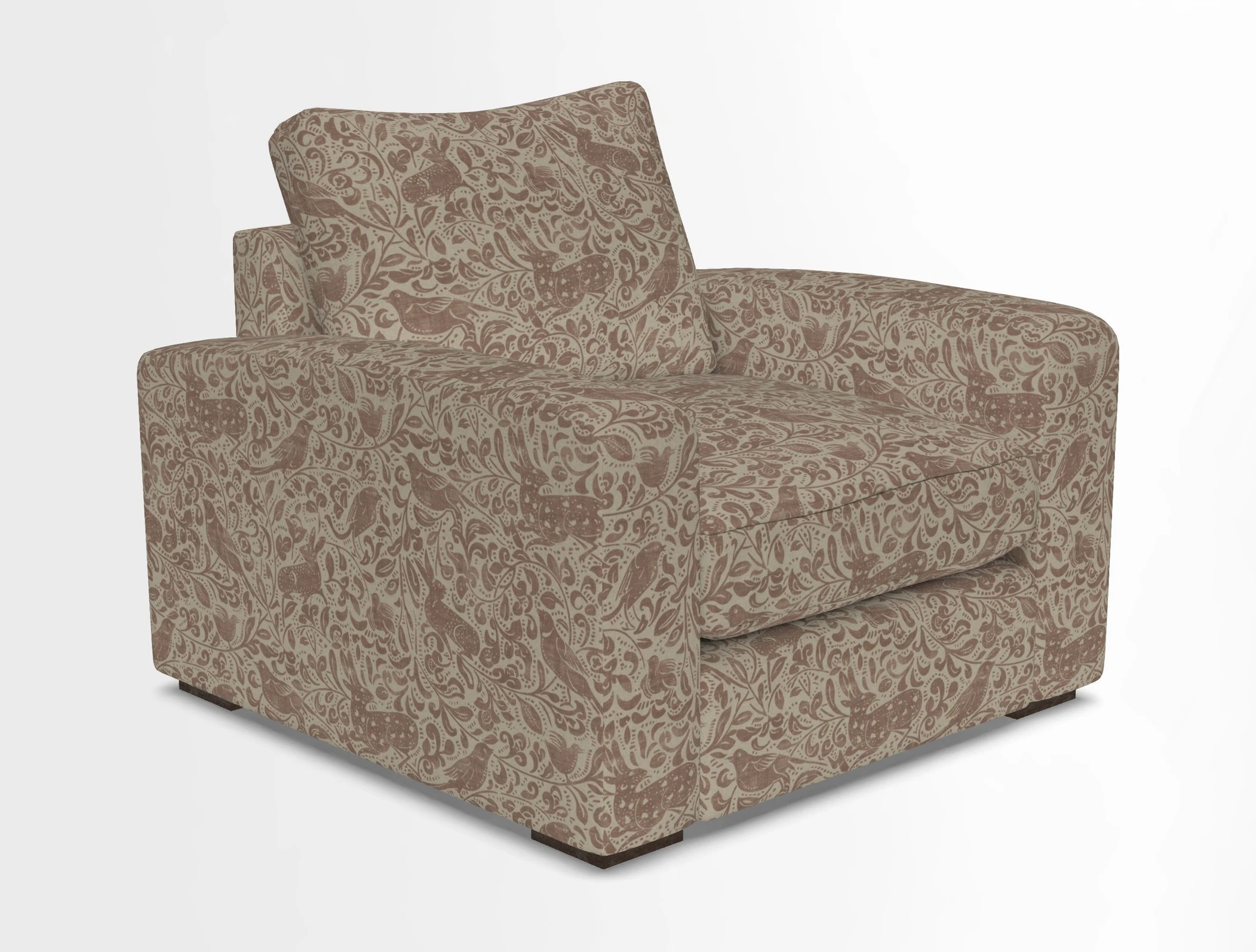 Stockbridge Chair in Two Tone Plain Biscuit