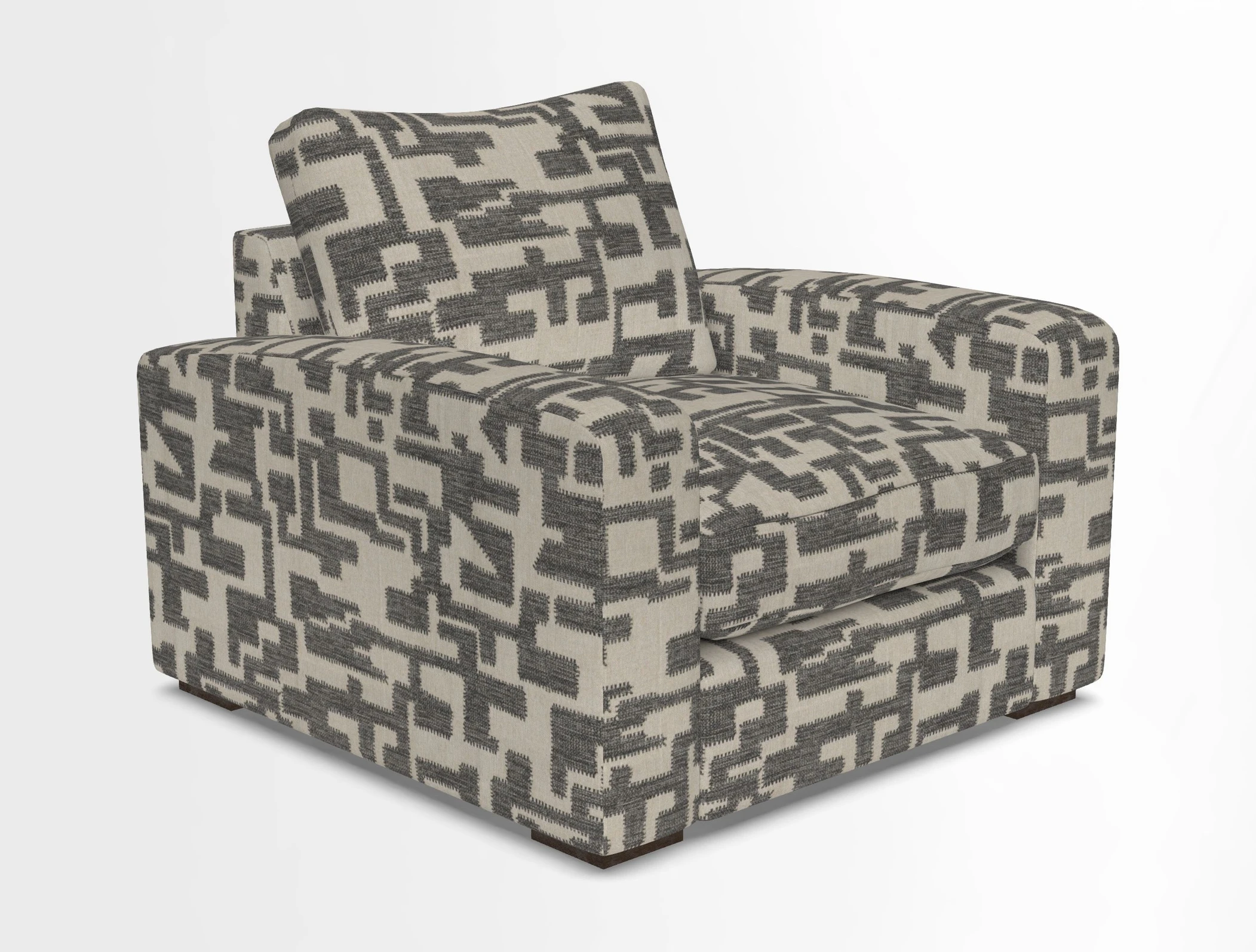 Stockbridge Chair in Two Tone Plain Biscuit
