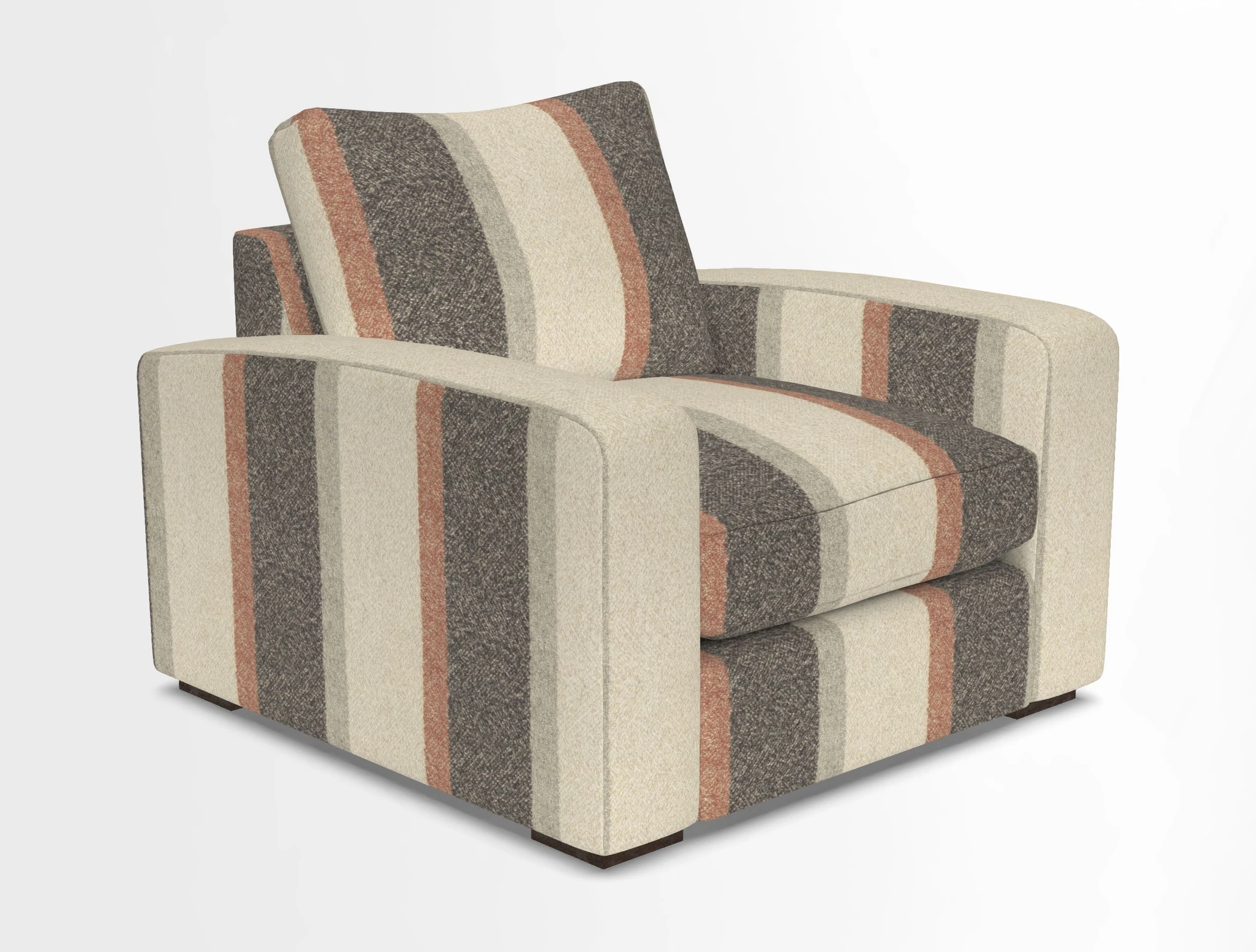 Stockbridge Chair in Two Tone Plain Biscuit
