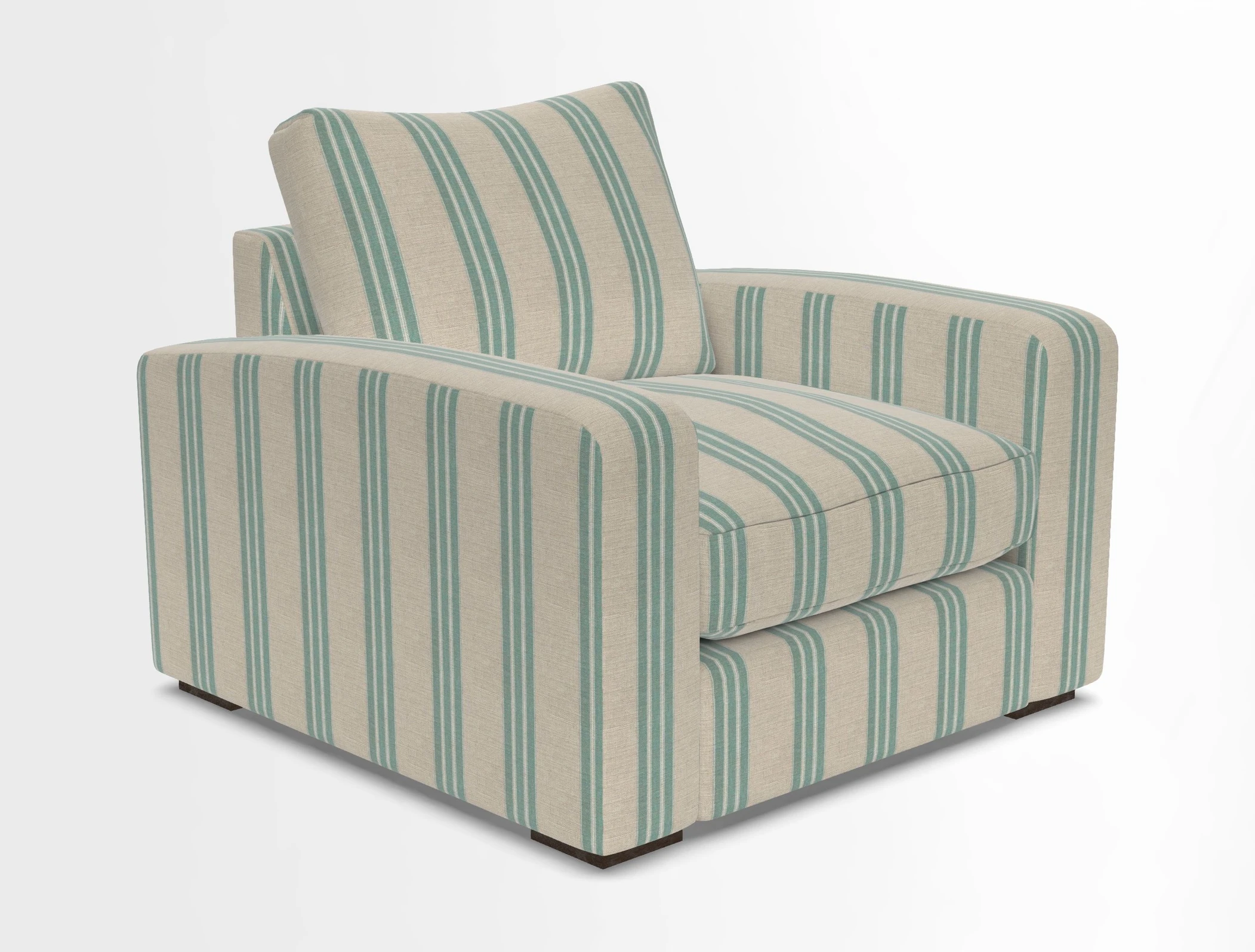 Stockbridge Chair in Two Tone Plain Biscuit