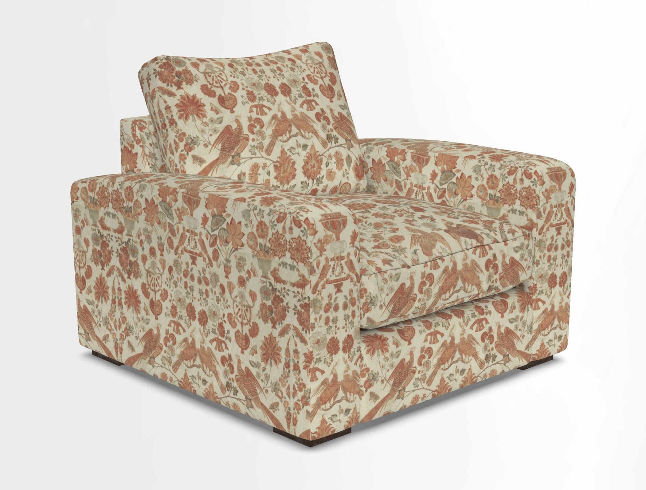 Stockbridge Chair in Two Tone Plain Biscuit