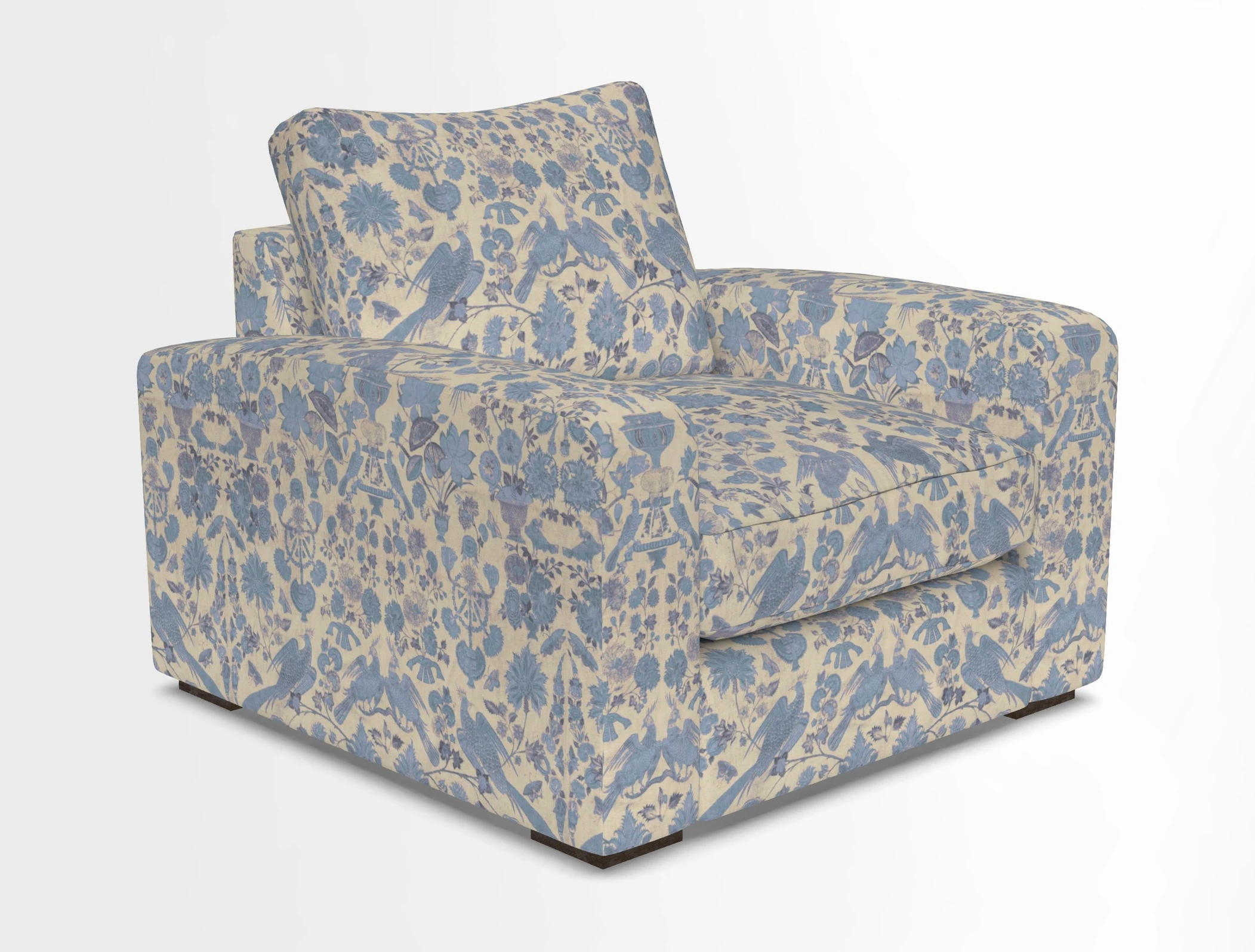 Stockbridge Chair in Two Tone Plain Biscuit