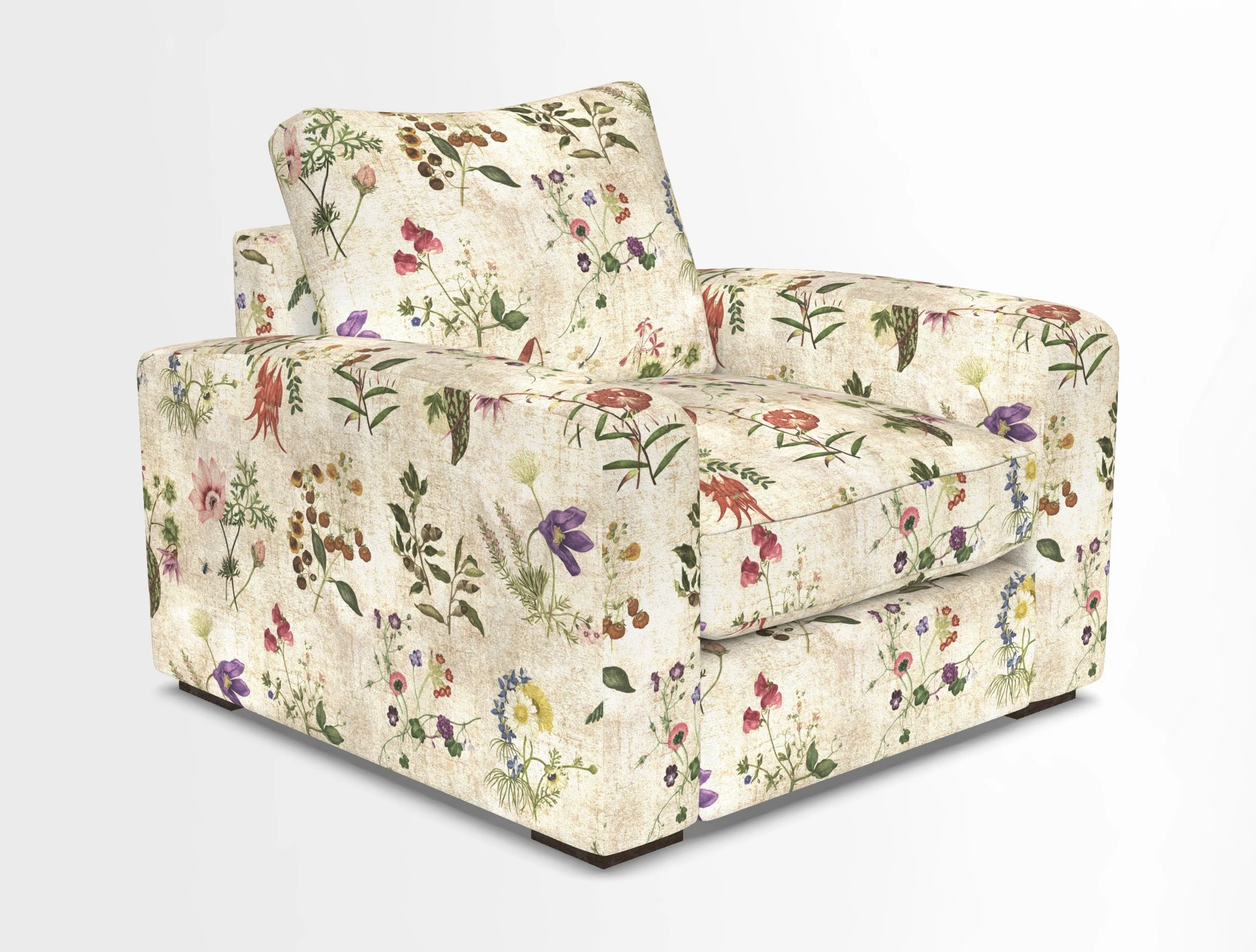 Stockbridge Chair in Two Tone Plain Biscuit