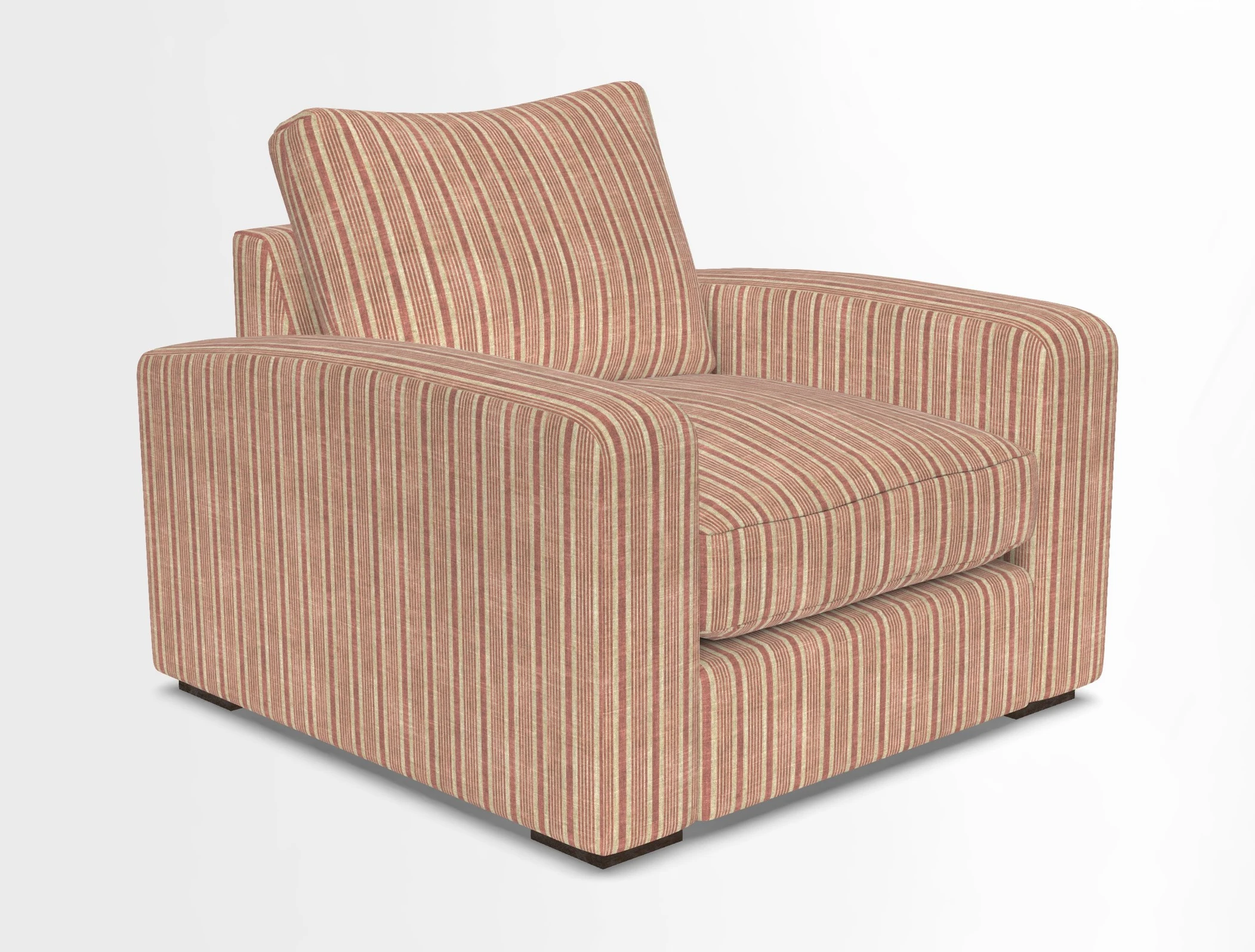 Stockbridge Chair in Two Tone Plain Biscuit
