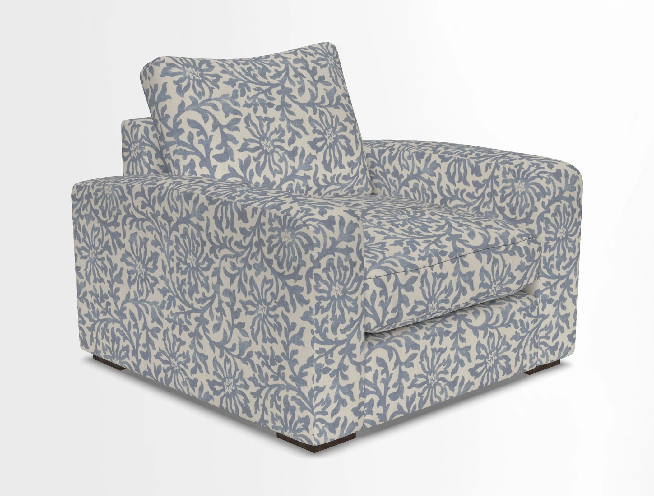 Stockbridge Chair in Two Tone Plain Biscuit