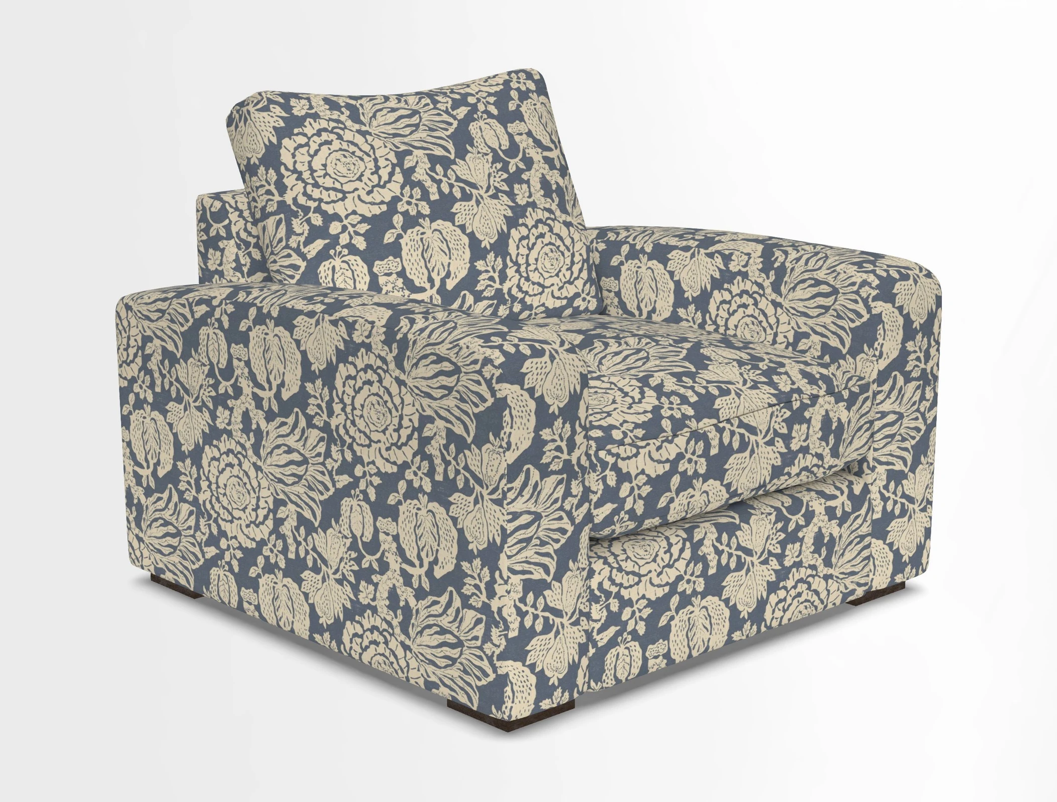 Stockbridge Chair in Two Tone Plain Biscuit