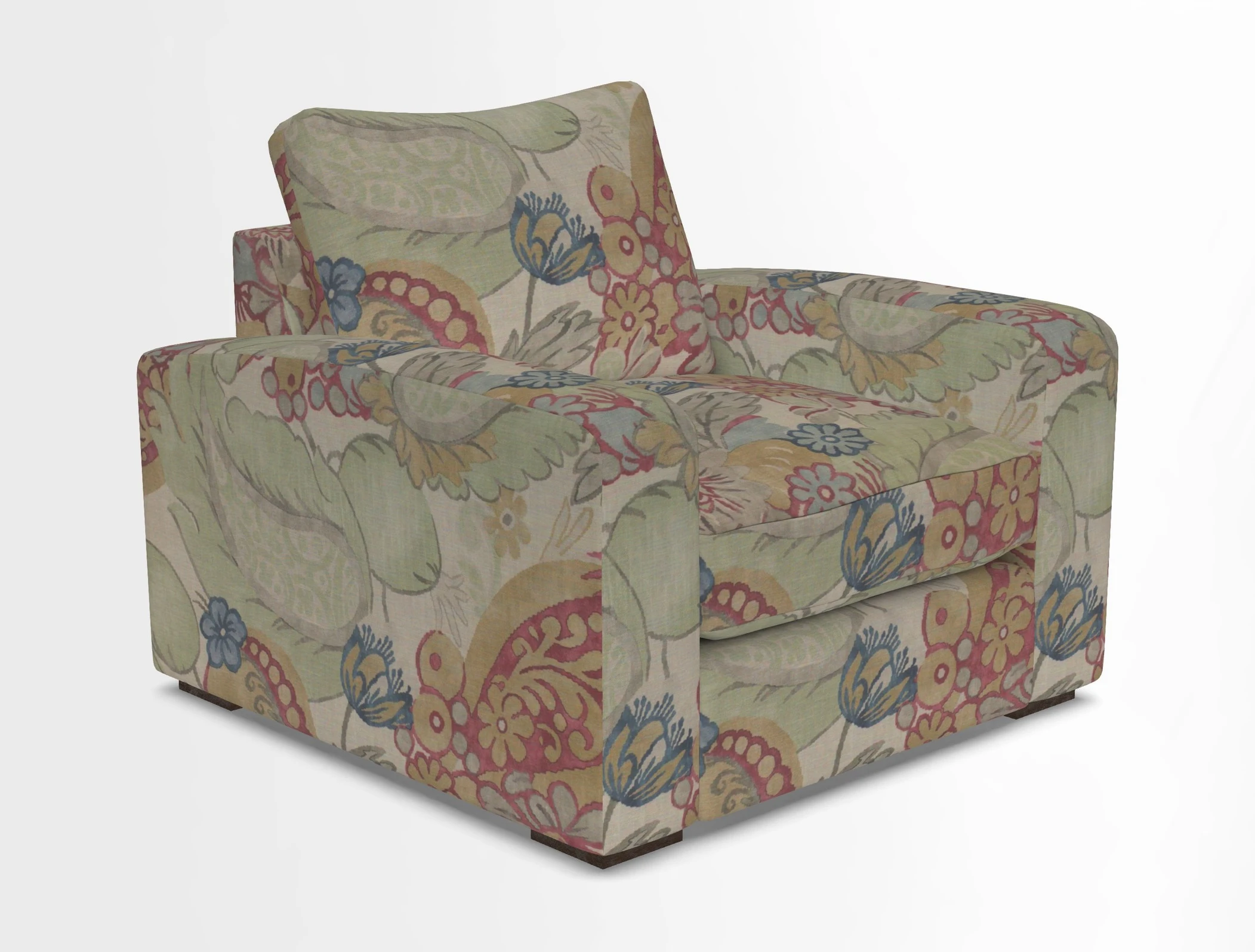 Stockbridge Chair in Two Tone Plain Biscuit