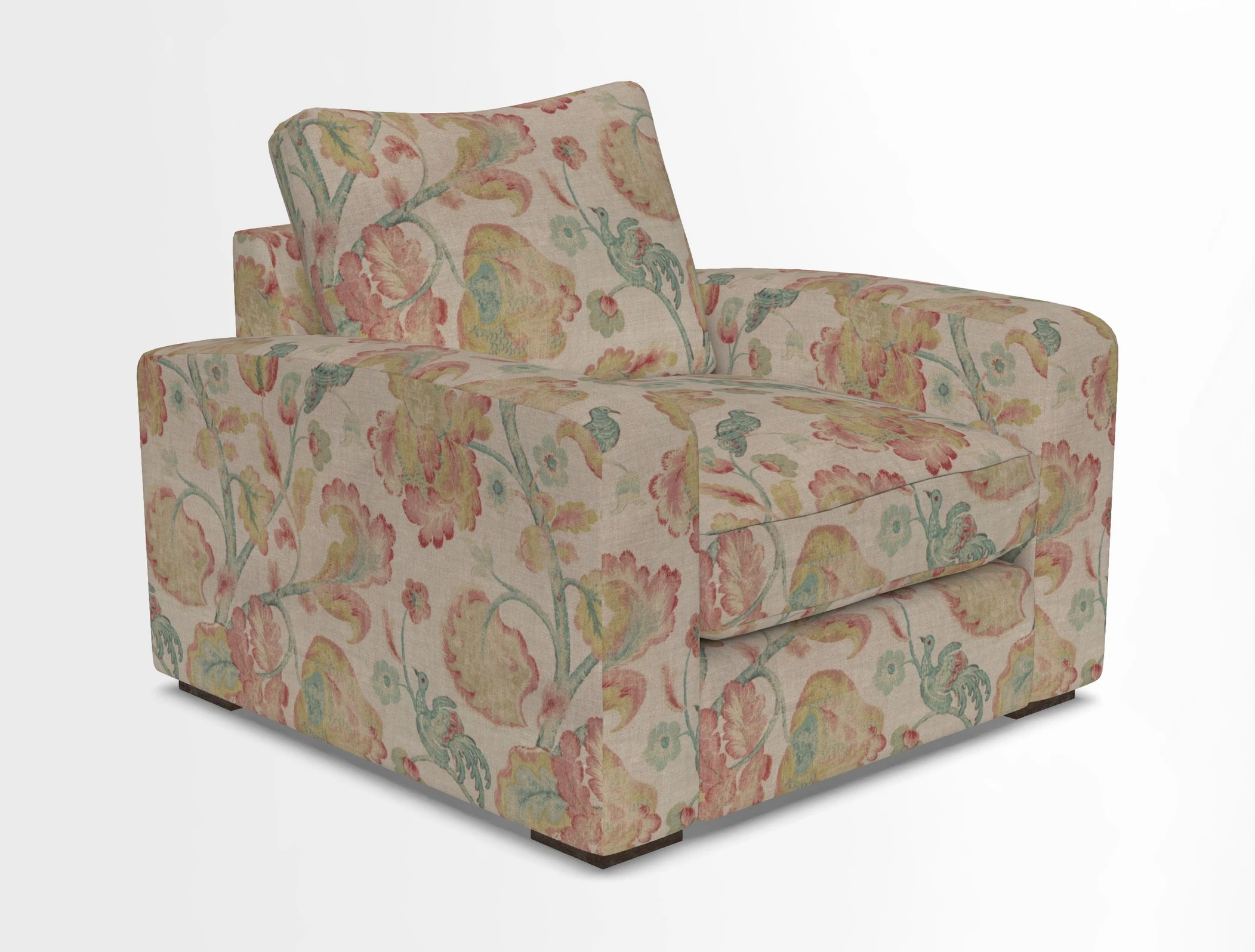 Stockbridge Chair in Two Tone Plain Biscuit